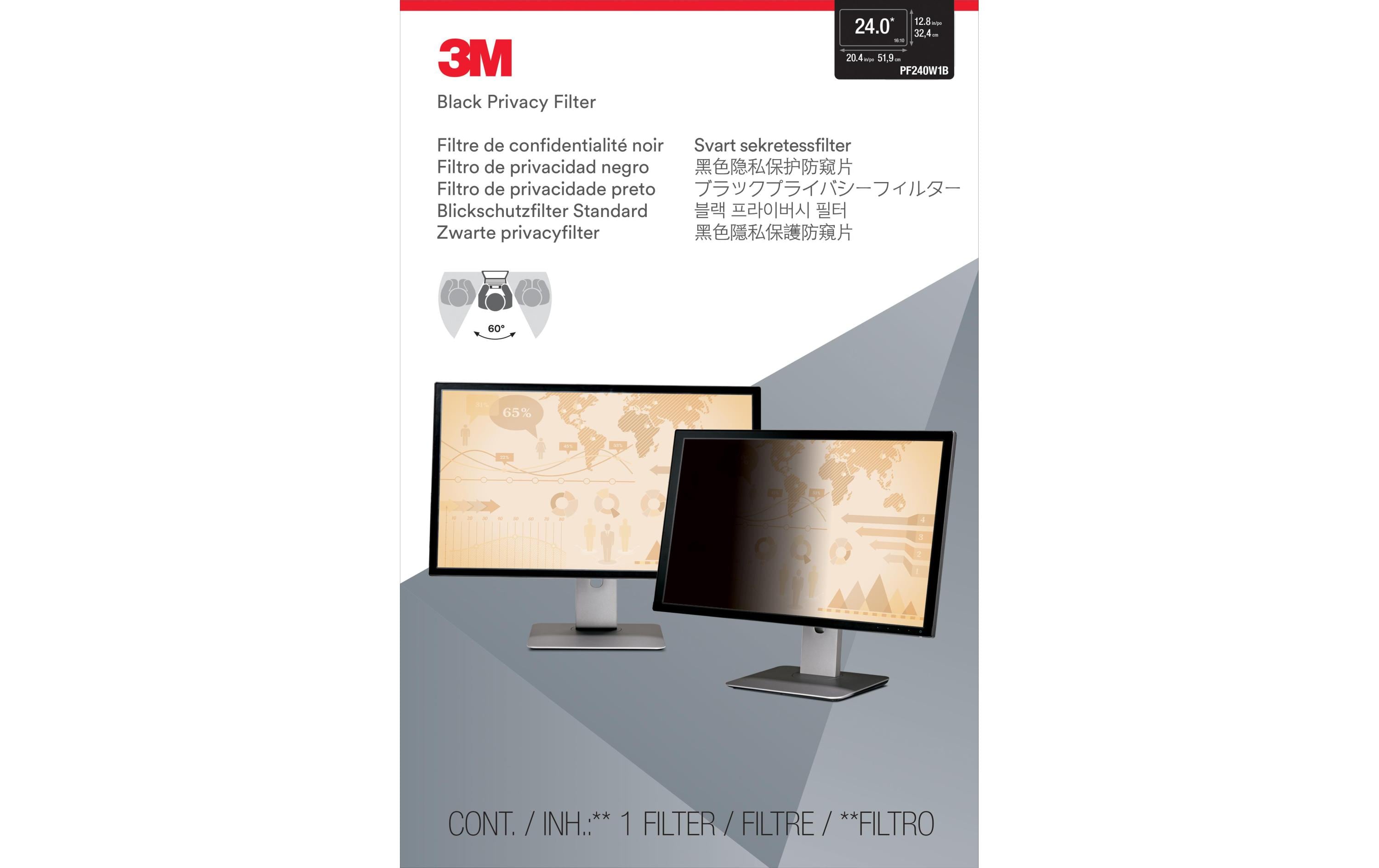 3M Monitor-Bildschirmfolie Privacy Filter 24/16:10