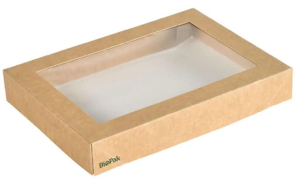 BioPak Deckel zu Viking Block Box 1100 ml, 300 Stück