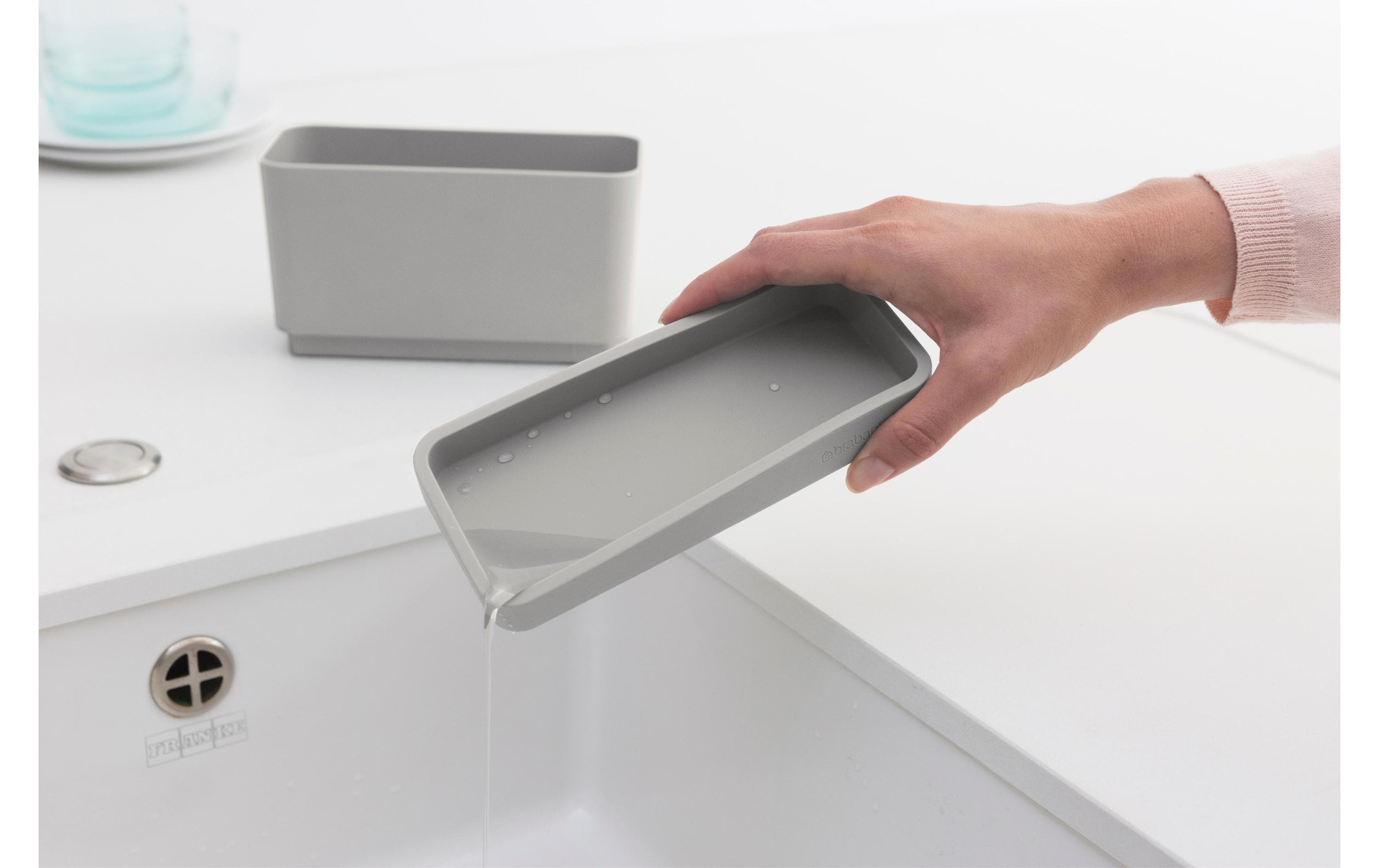 Brabantia Spültrog-Organizer Sink side Grau