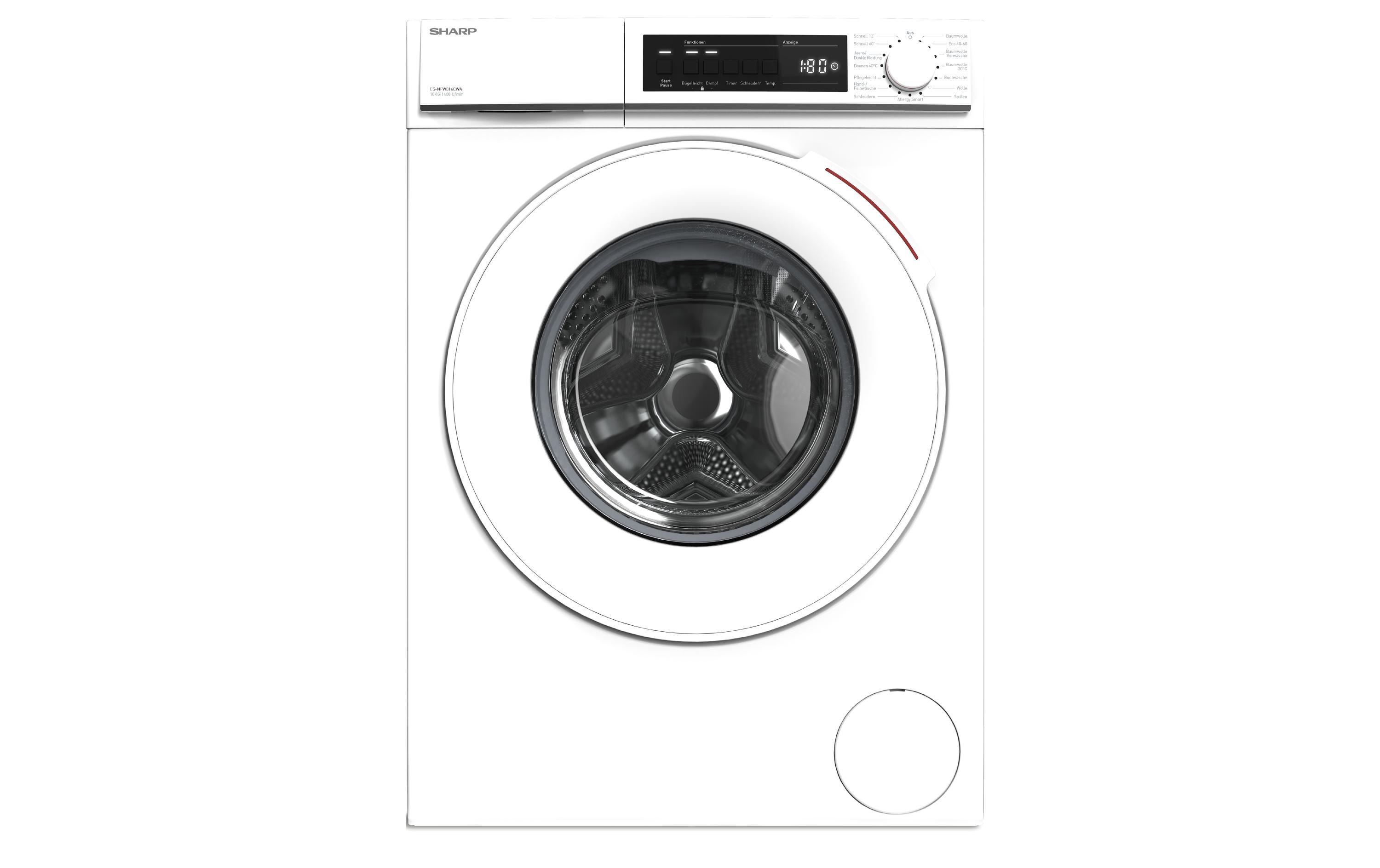 Sharp Waschmaschine ES-NFW014CWA-DE Links