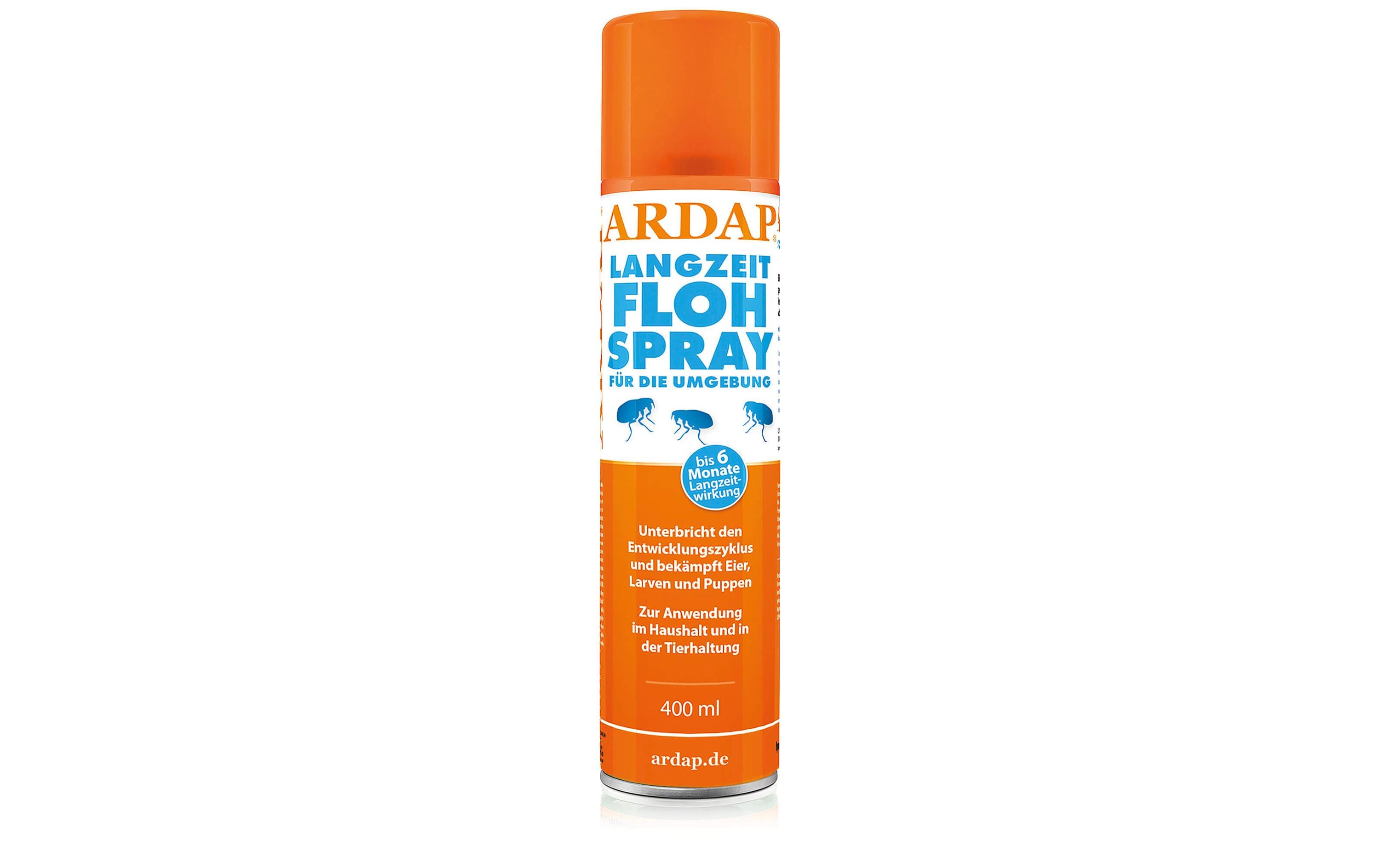 Ardap Langzeit Flohspray für die Umgebung, 400 ml