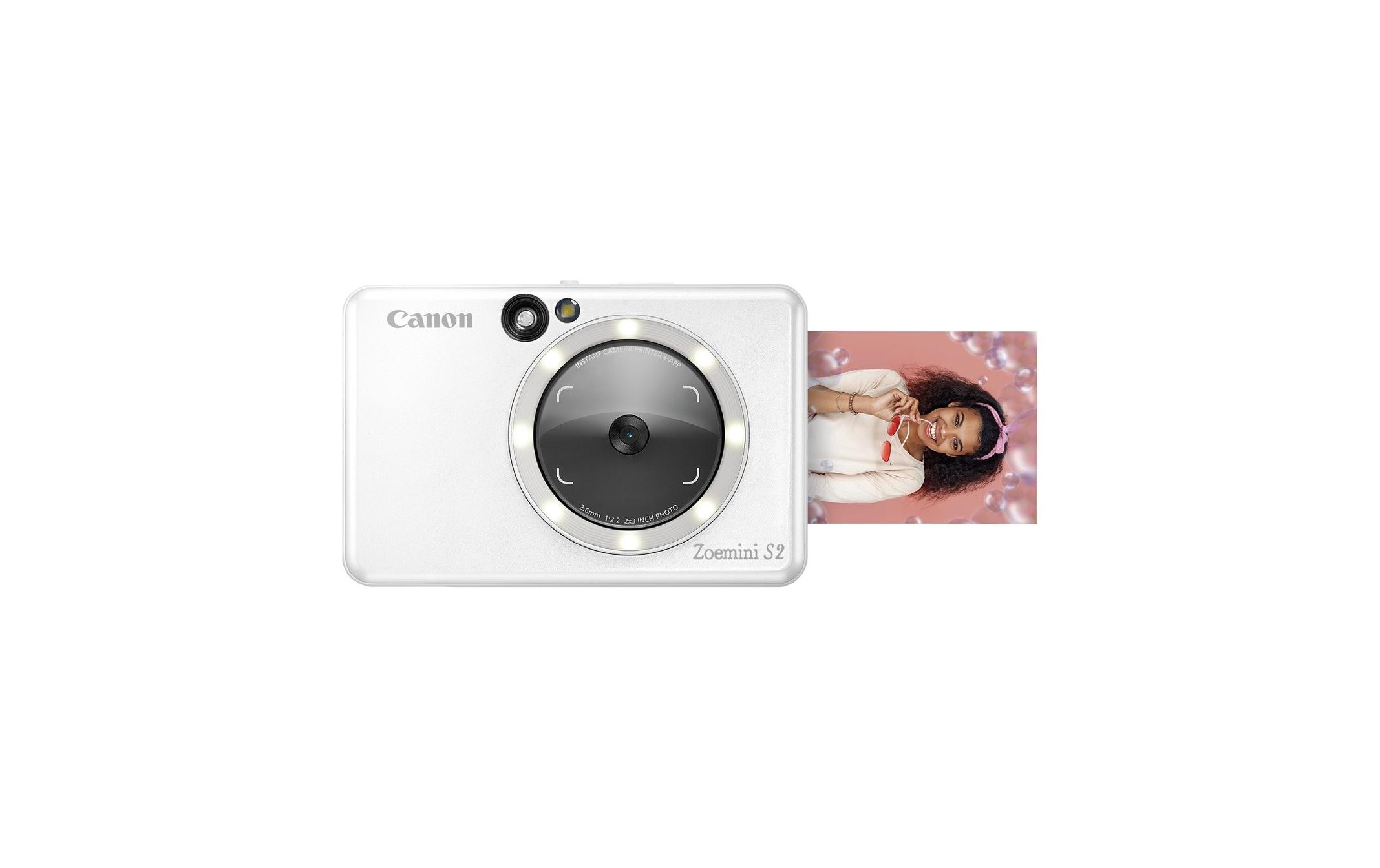 Canon Fotokamera Zoemini S2 Kit Weiss