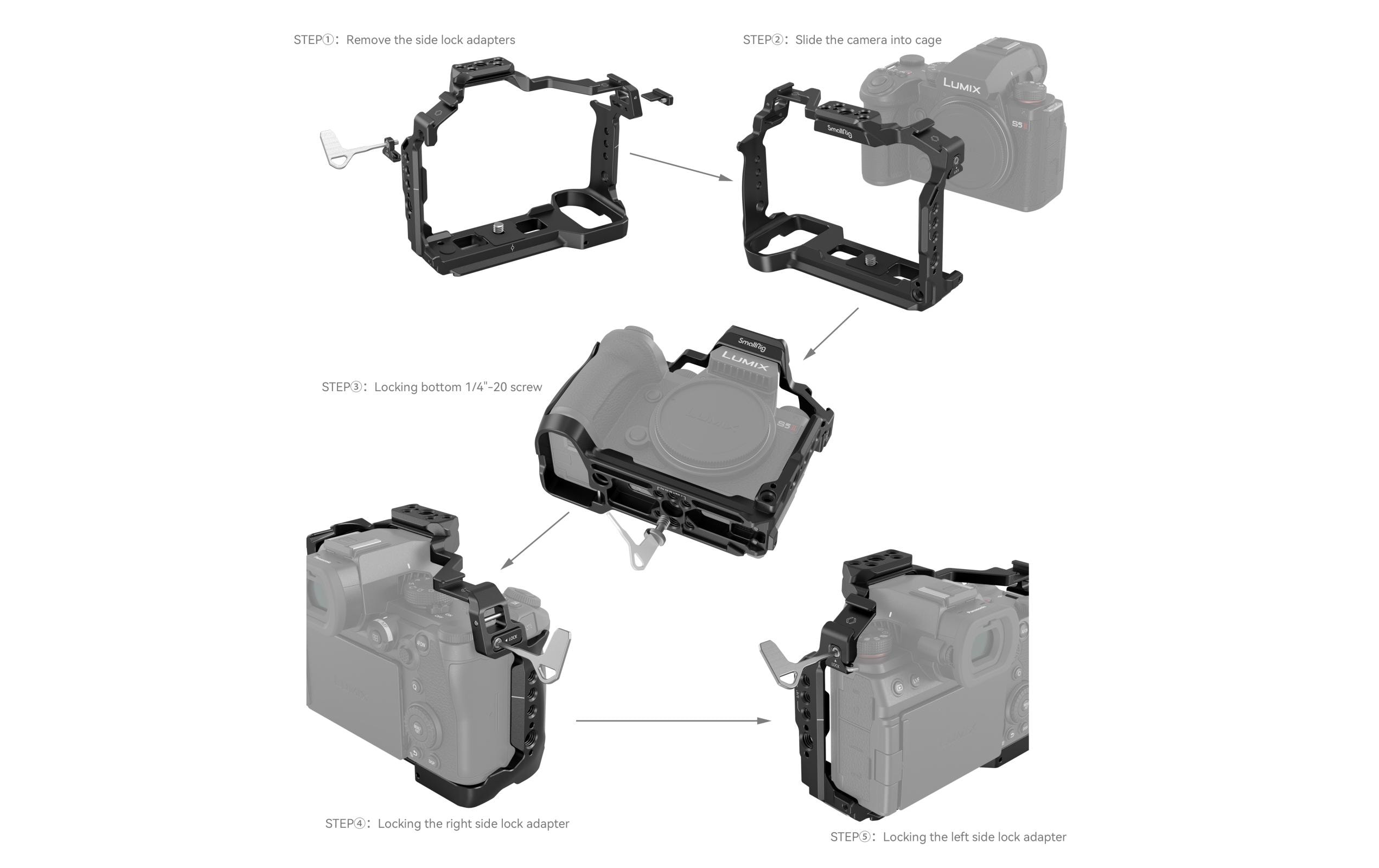 Smallrig Cage Panasonic LUMIX S5 II