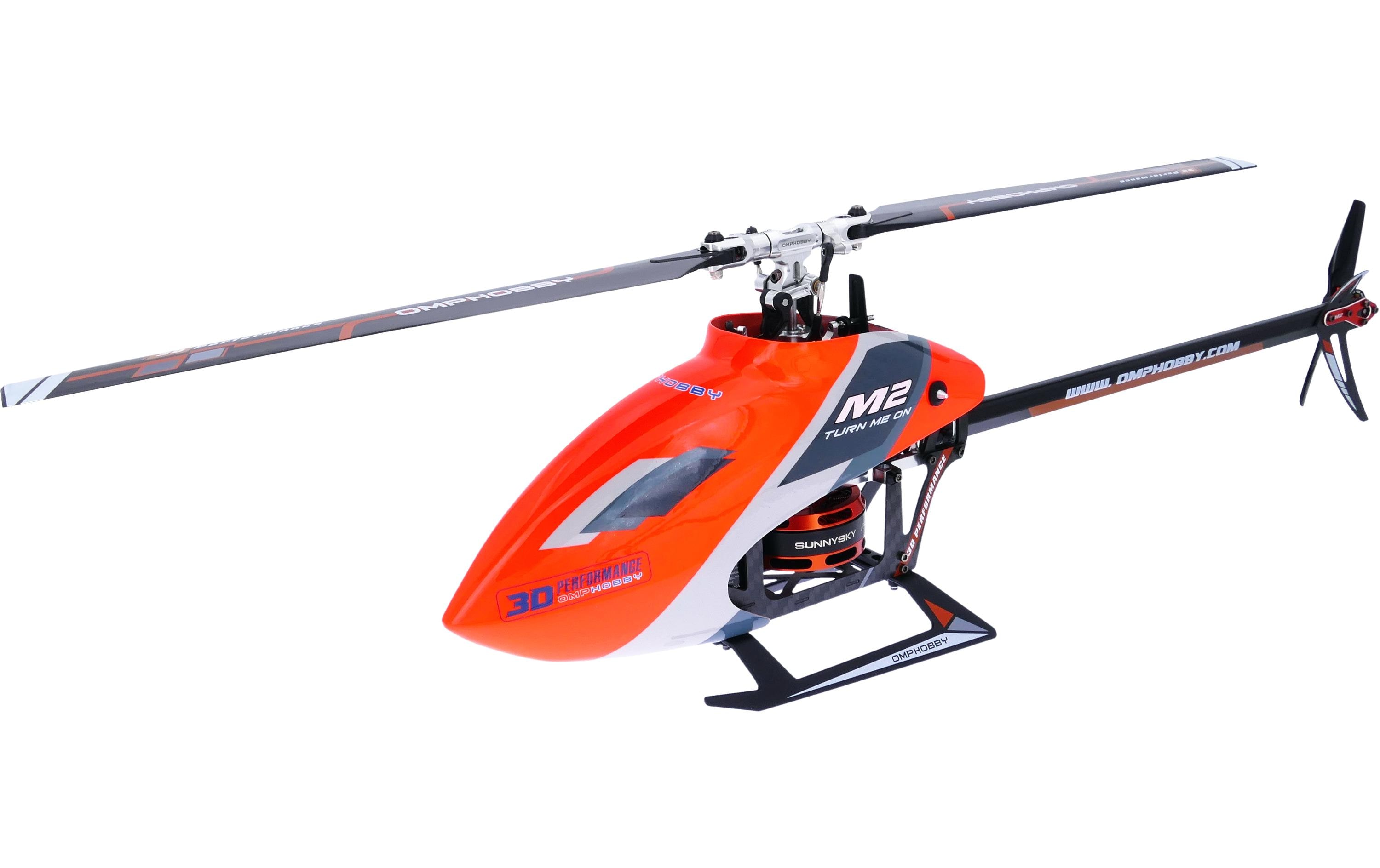 OMPHobby Helikopter M2 EVO Orange, ARTF