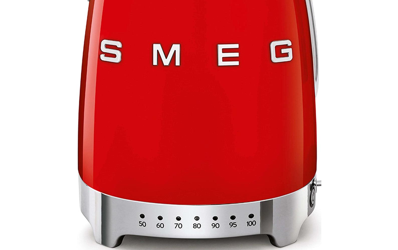 SMEG Wasserkocher 50's Style KLF04RDEU 1.7 l, Rot