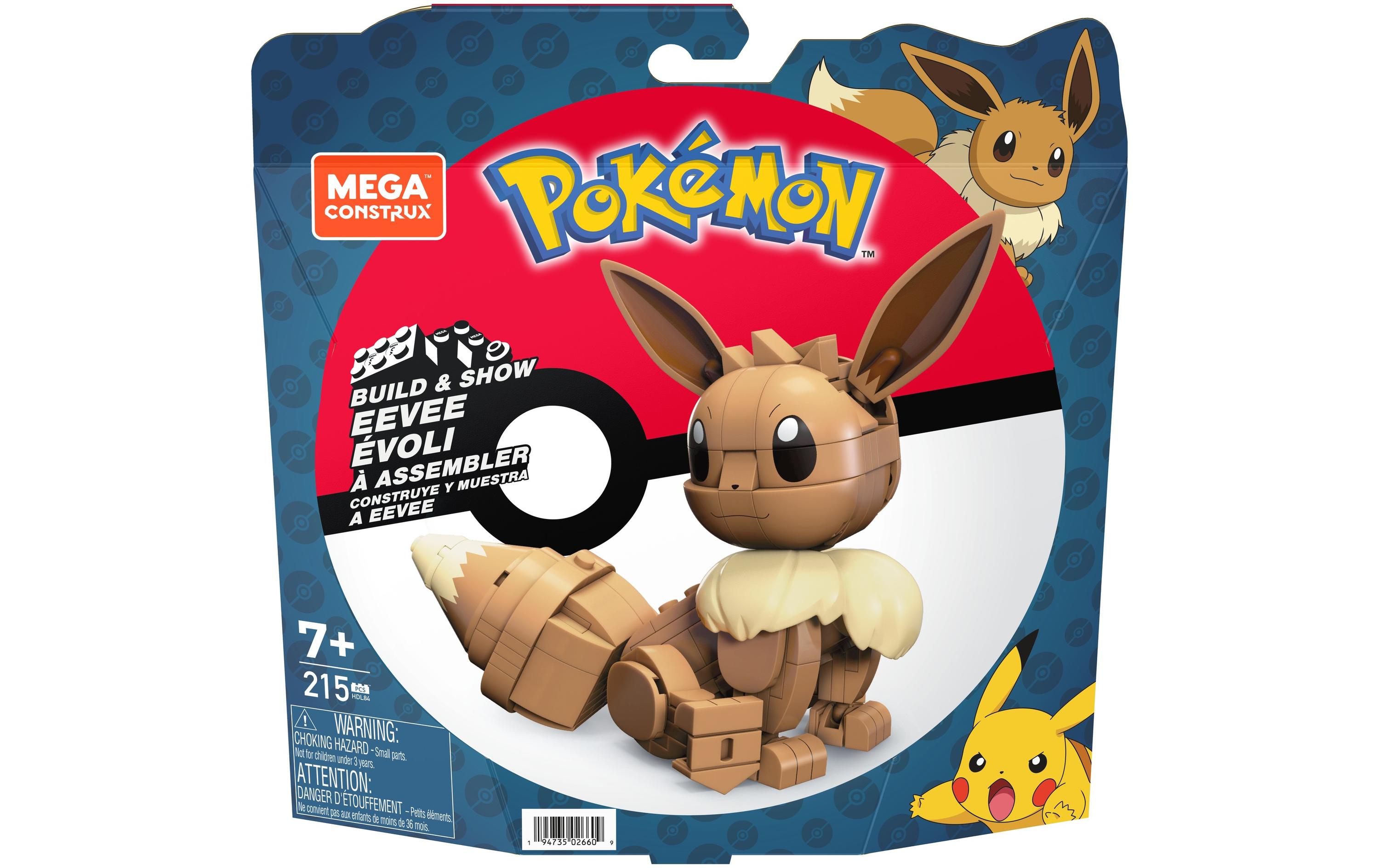 Mega Construx Pokémon Build & Show Eevee