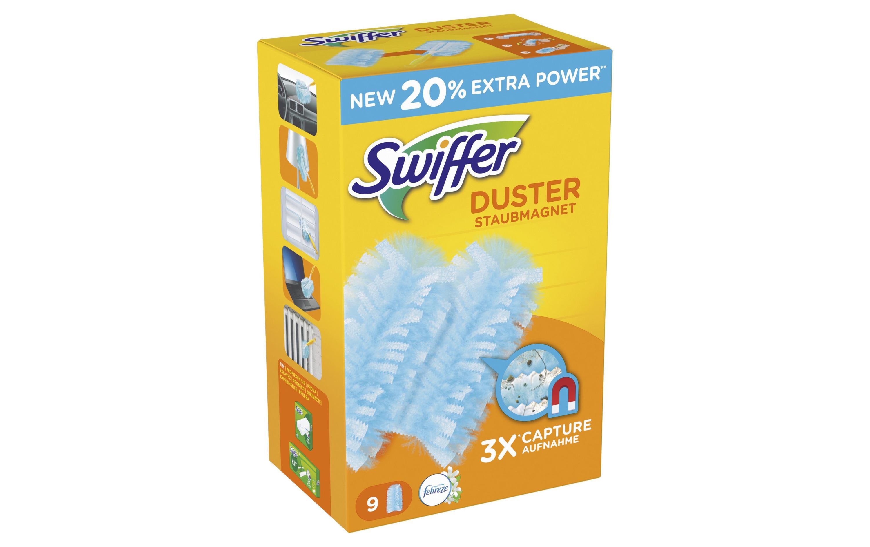 Swiffer Staubmagnet Duster Kit mit 9 Tücher