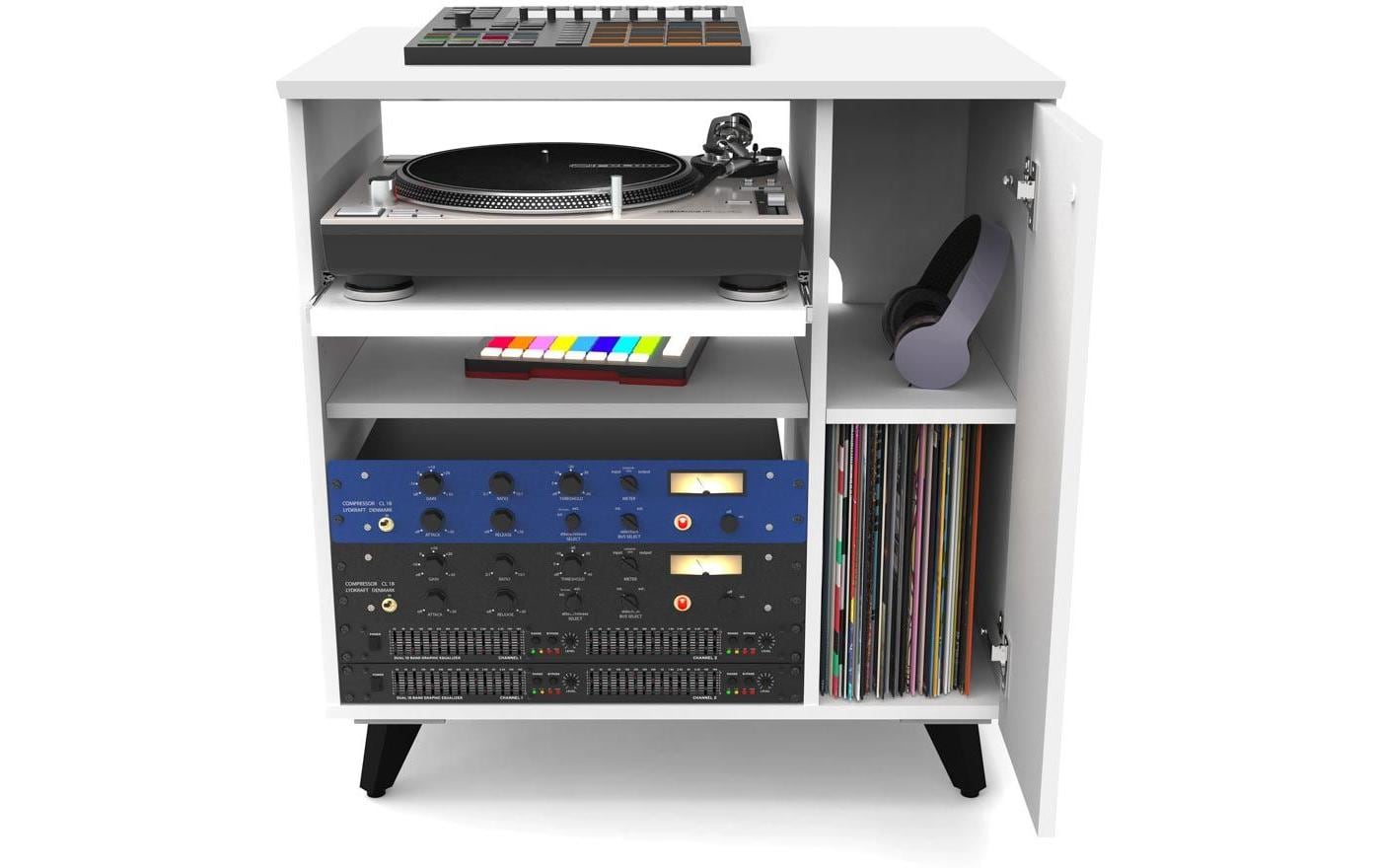 Glorious Erweiterung Modular Side Rack – Weiss