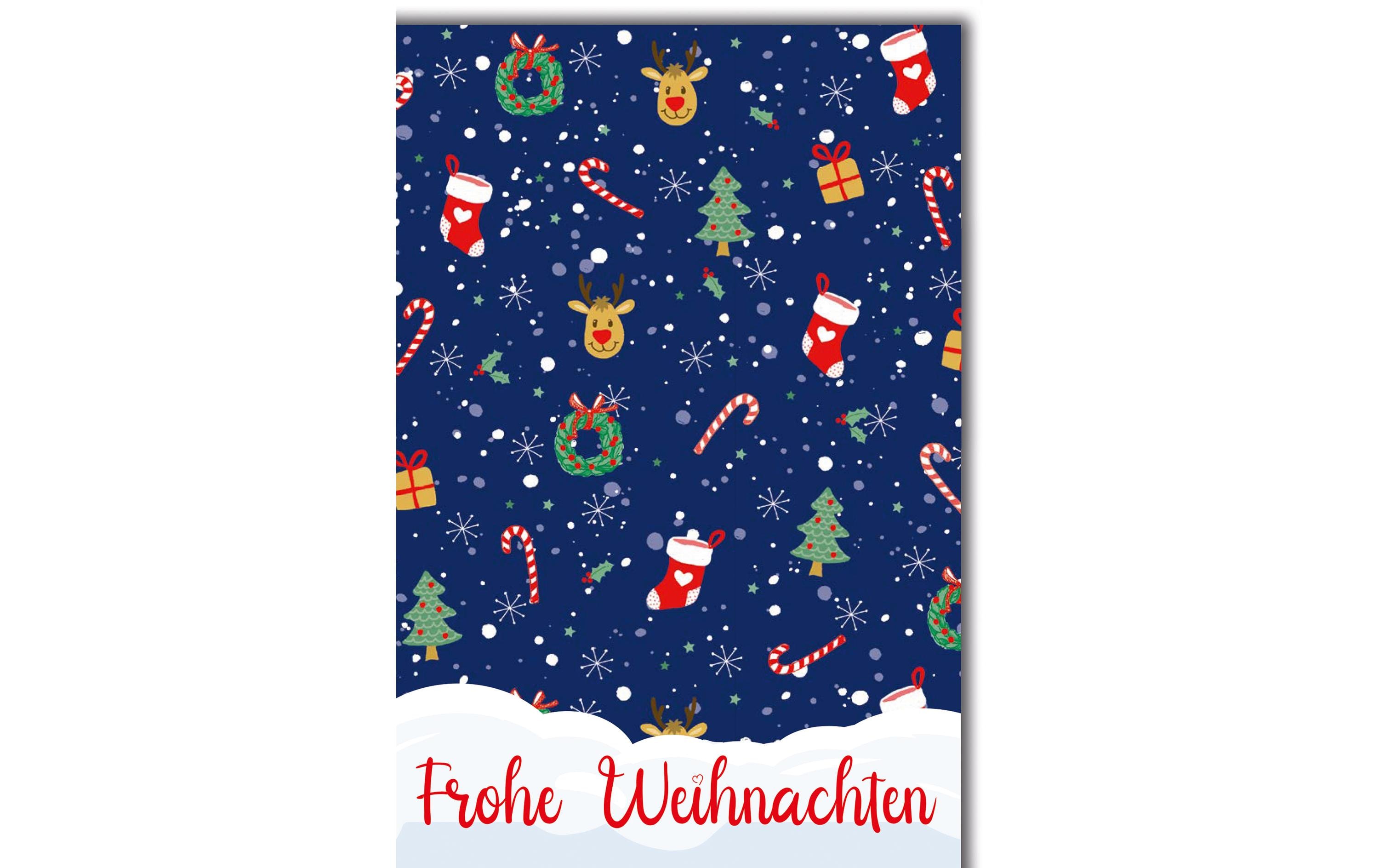 Braun + Company Weihnachtskarte Schnee