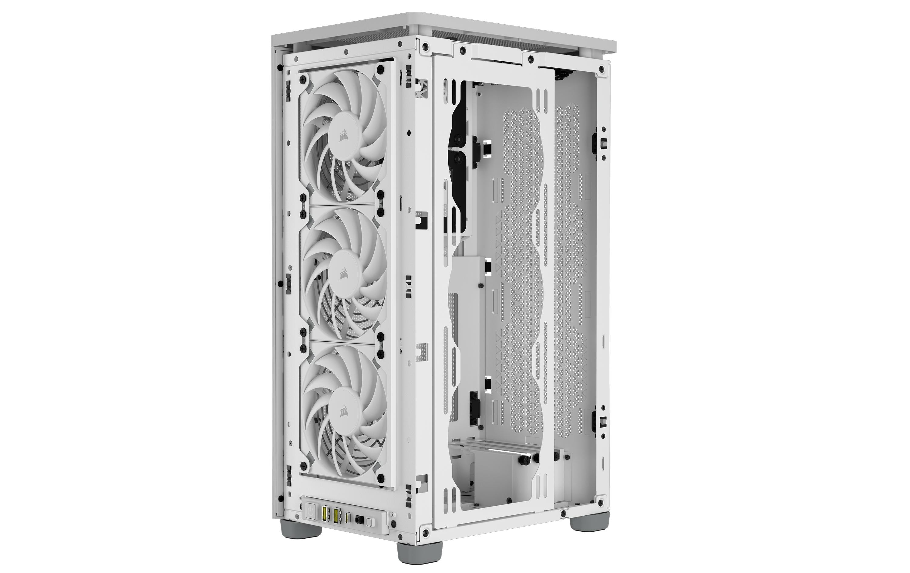 Corsair PC-Gehäuse 2000D Airflow Weiss