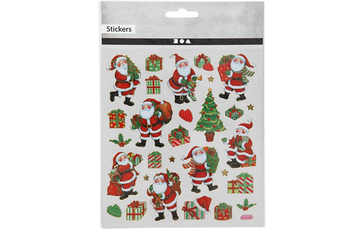 Creativ Company Weihnachtssticker 1 Bogen