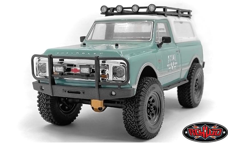 RC4WD Front Stosstange mit Nebelscheinwerfer zu SCX24 67 Chevy C10