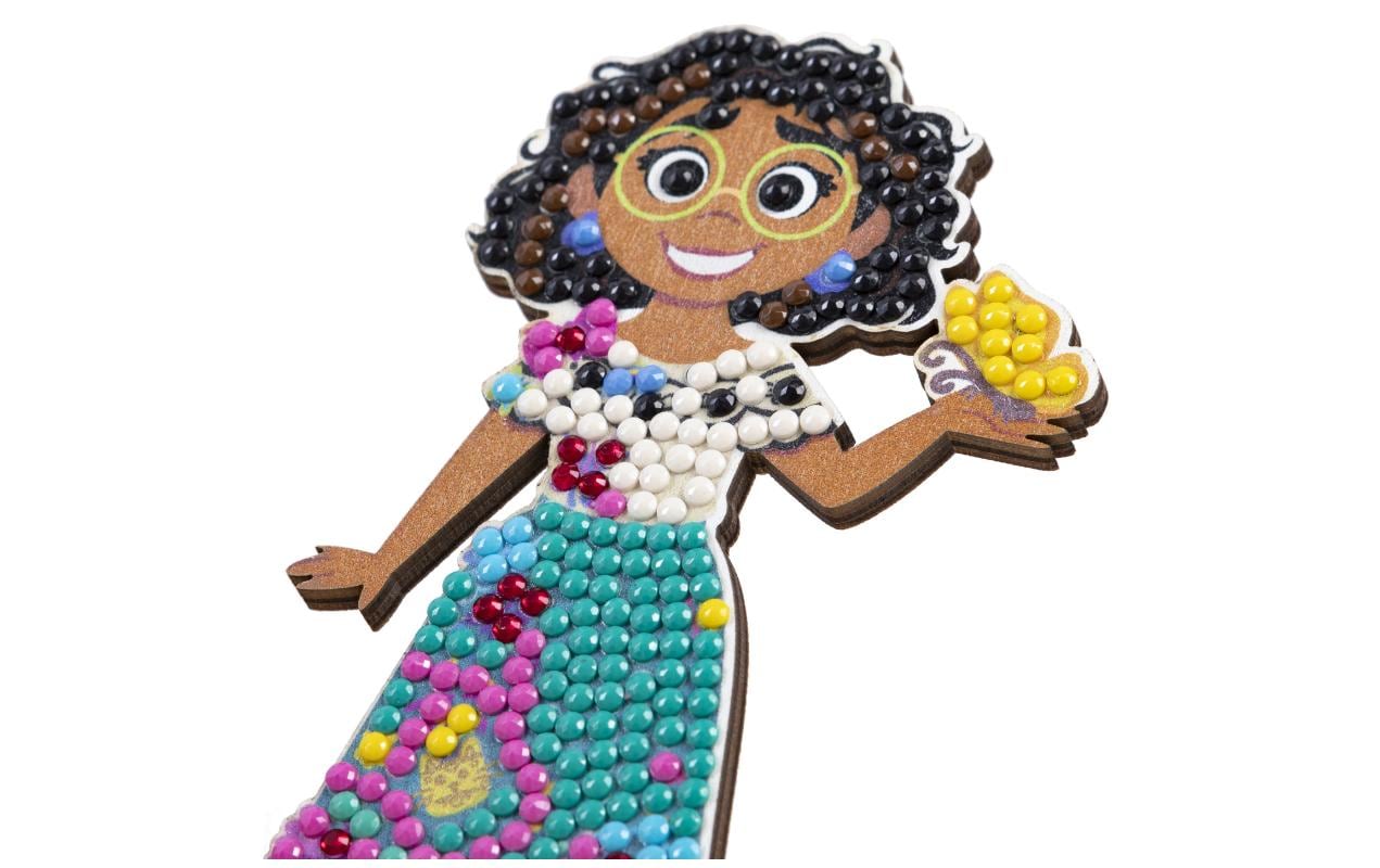 CRAFT Buddy Bastelset Crystal Art Buddies Mirabel Figur