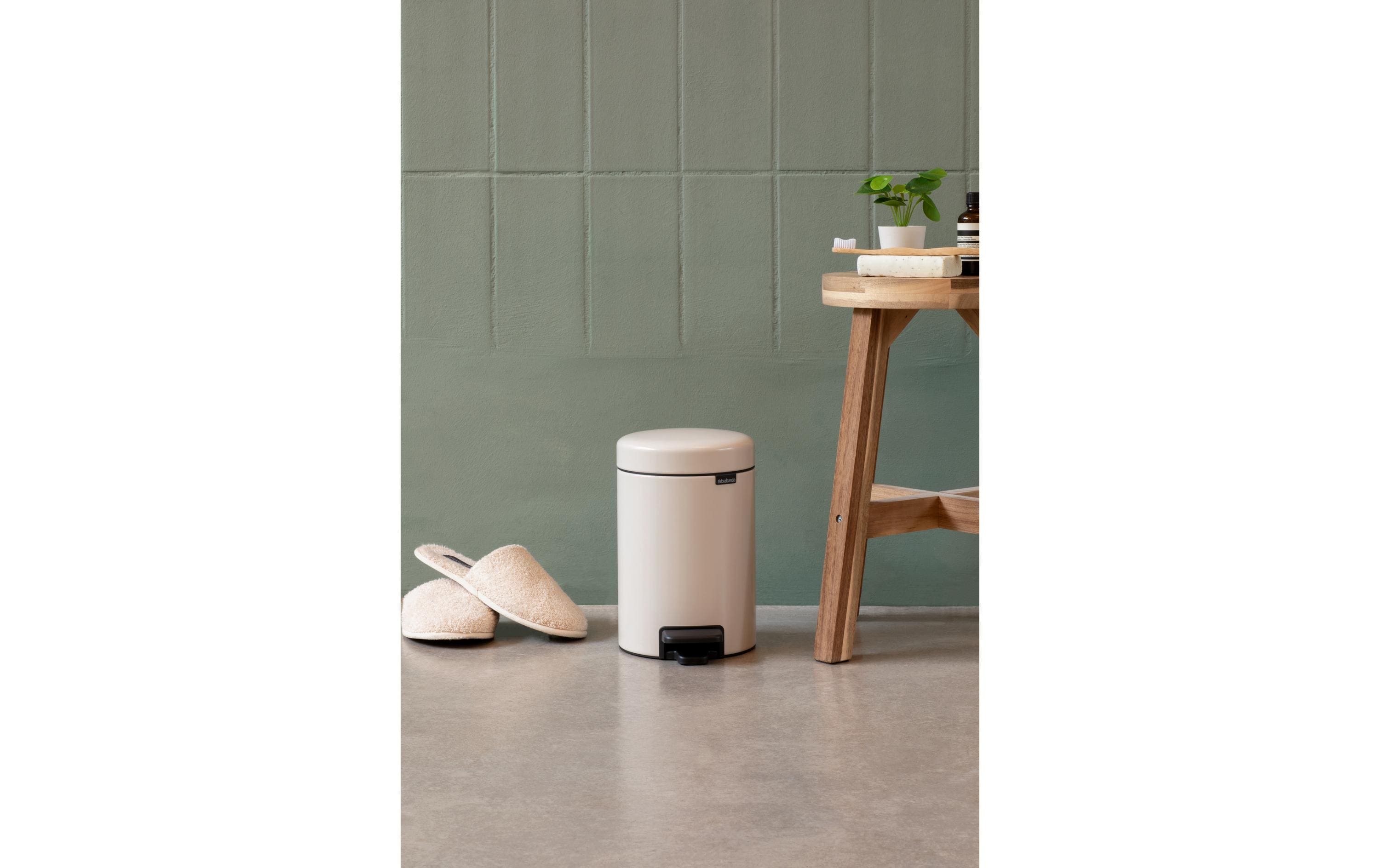 Brabantia Kosmetikeimer NewIcon 5 l, Soft Beige