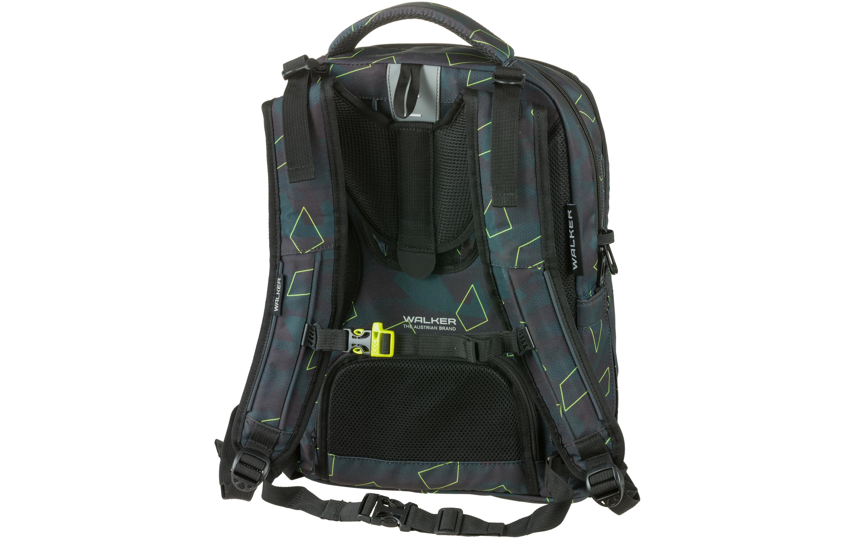 Walker Rucksack Campus Evo 2.0 30 l, Schwarz/Grün