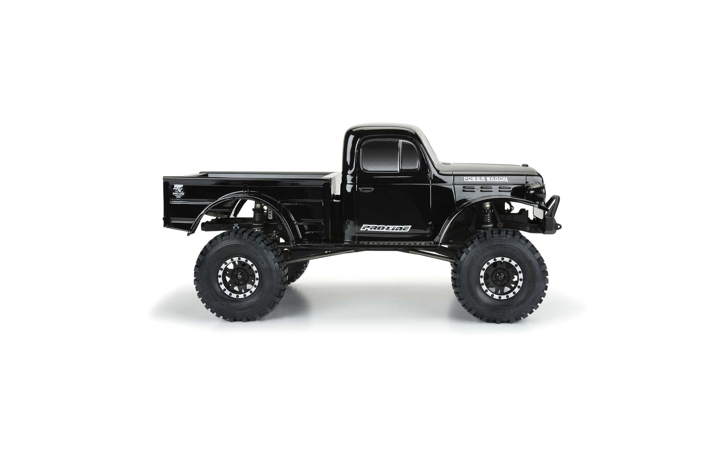 Proline Karosserie Dodge Power Wagon 1946 Schwarz, 1:10