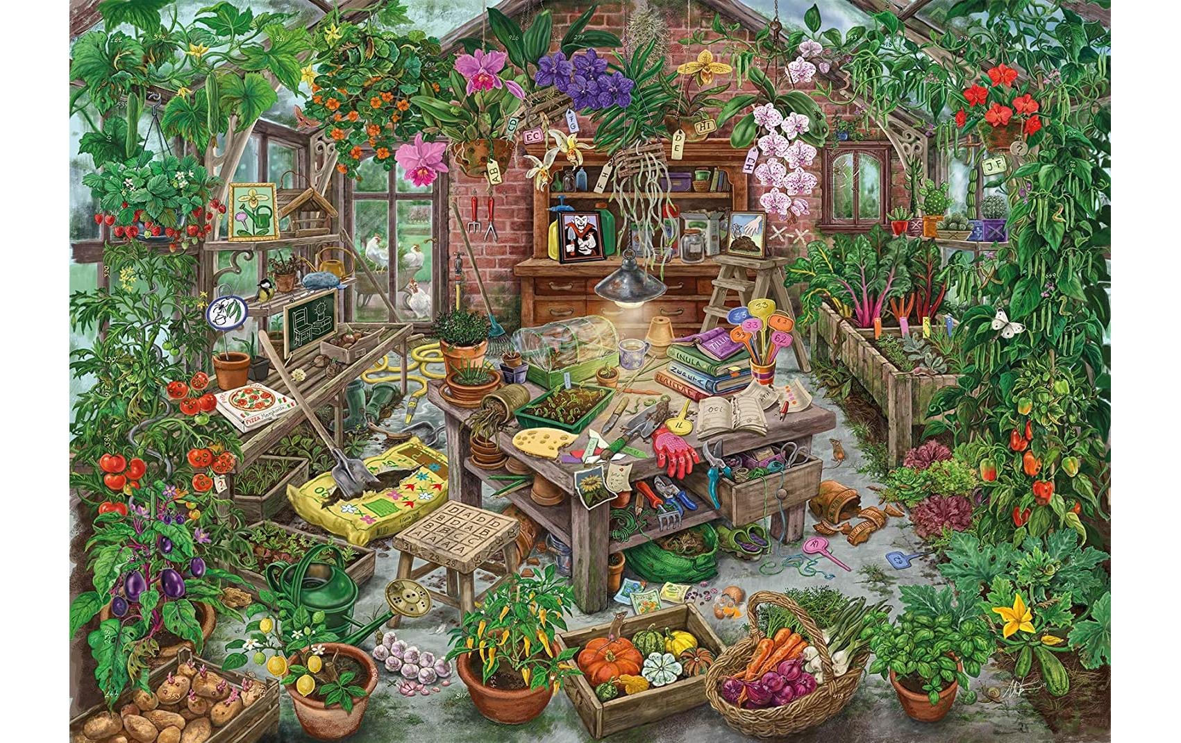 Ravensburger Puzzle Escape Im Gewächshaus