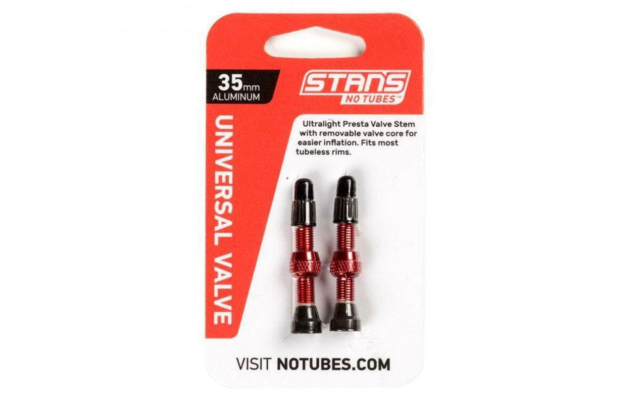 NoTubes Ventil Tubeless 35 mm, Rot