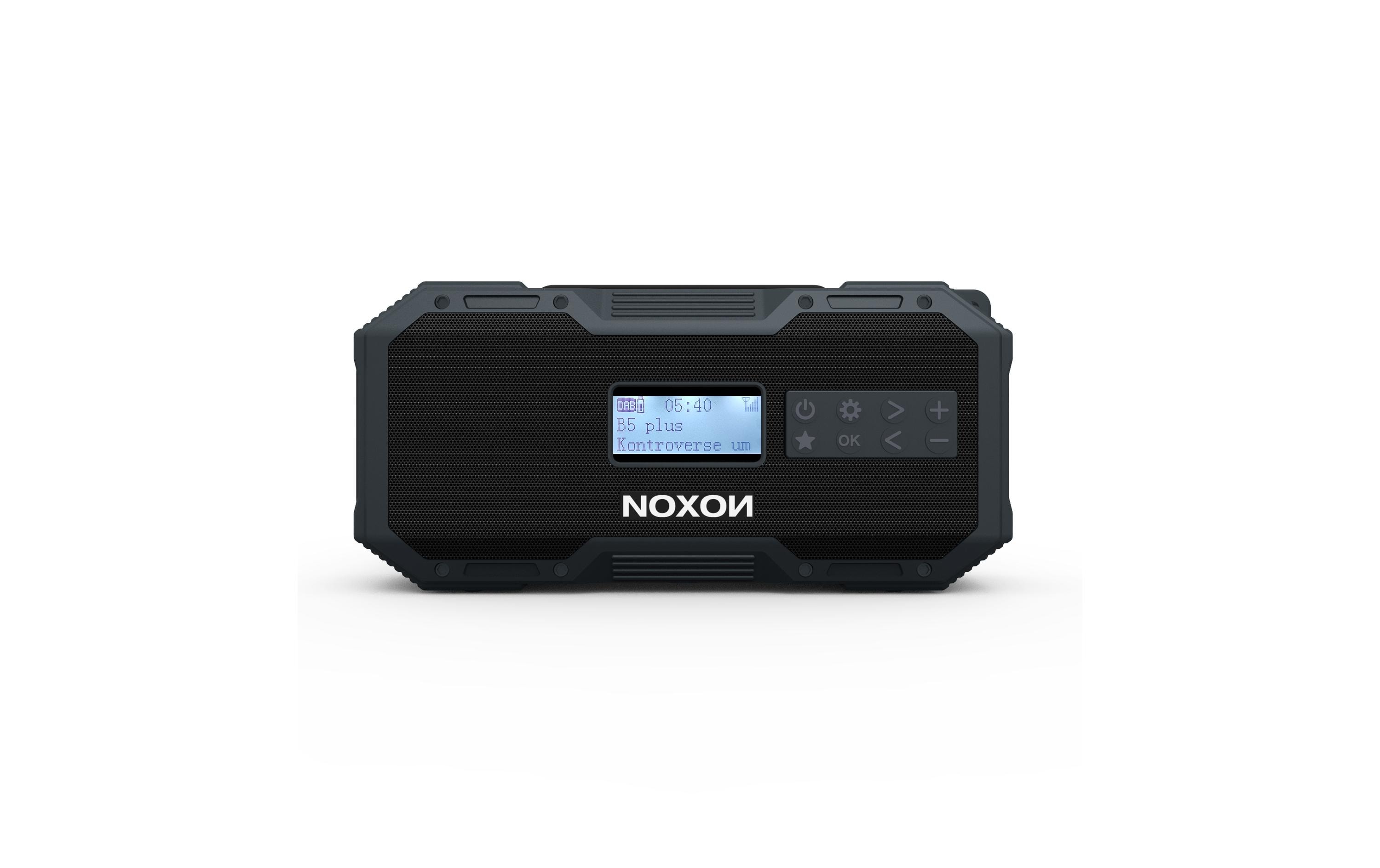 Noxon DAB+ Radio Dynamo Solar 411 Anthrazit