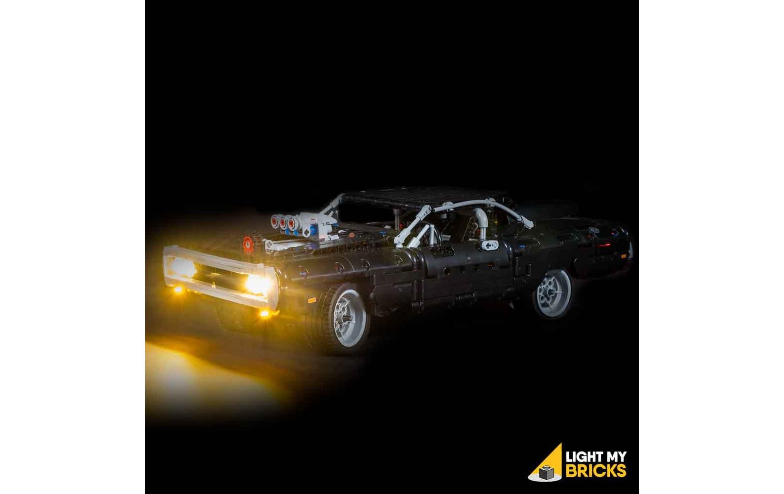 Light My Bricks LED-Licht-Set für LEGO® Dom's Dodge Charger 42111