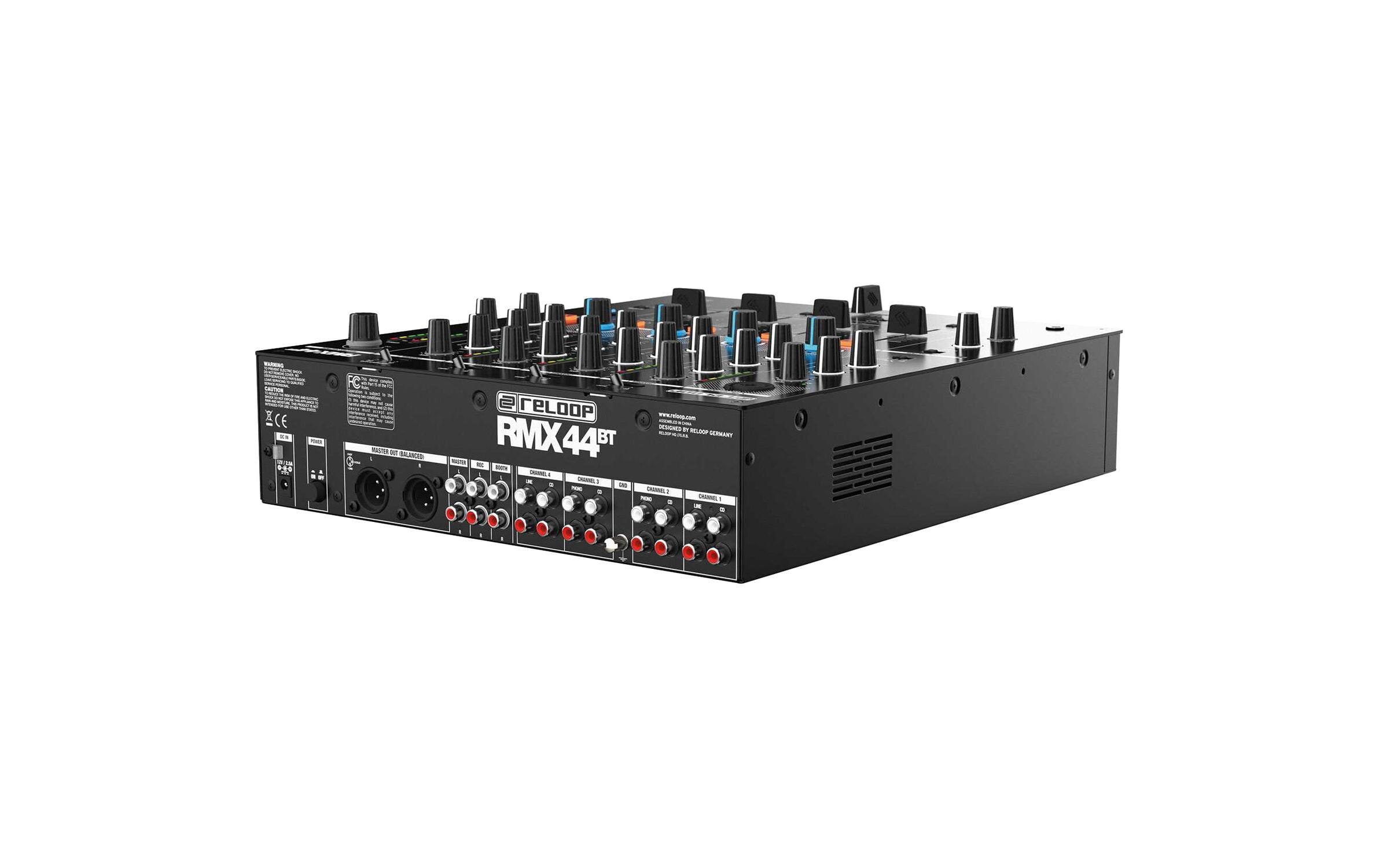 Reloop DJ-Mixer RMX-44BT 4-Kanal