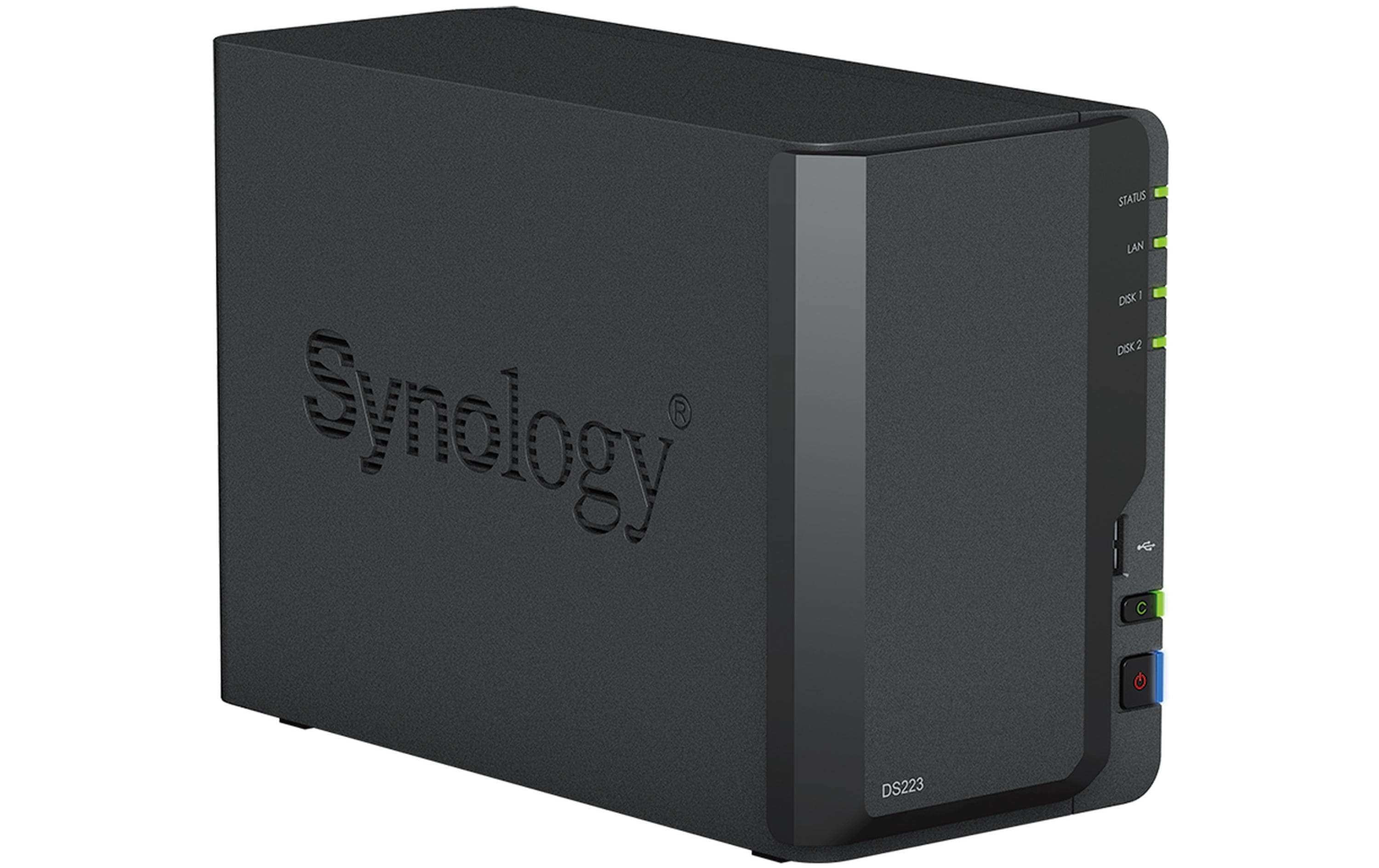 Synology NAS DiskStation DS223, 2-bay Seagate Ironwolf 16 TB