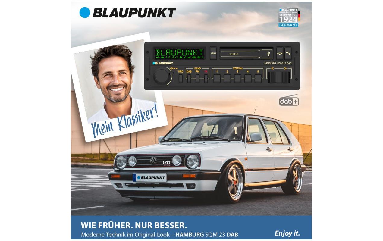 Blaupunkt Autoradio Hamburg SQM 23 DAB Youngtimer 1 DIN