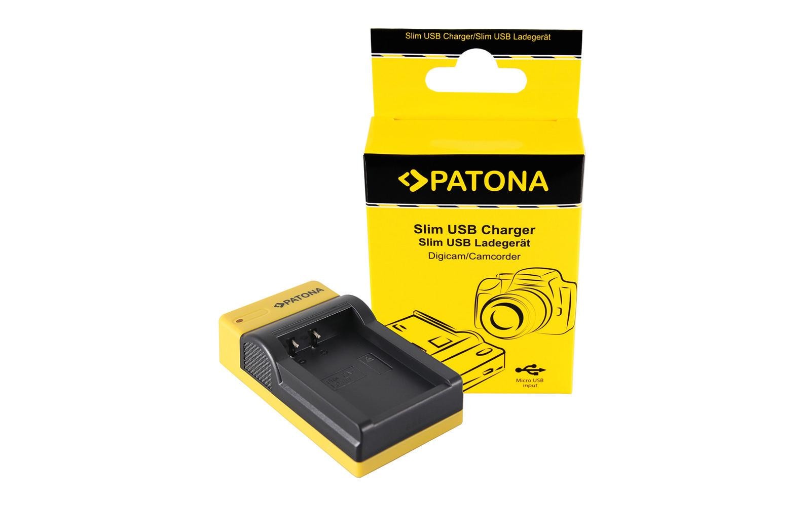 Patona Ladegerät Slim Micro-USB Canon LP-E17