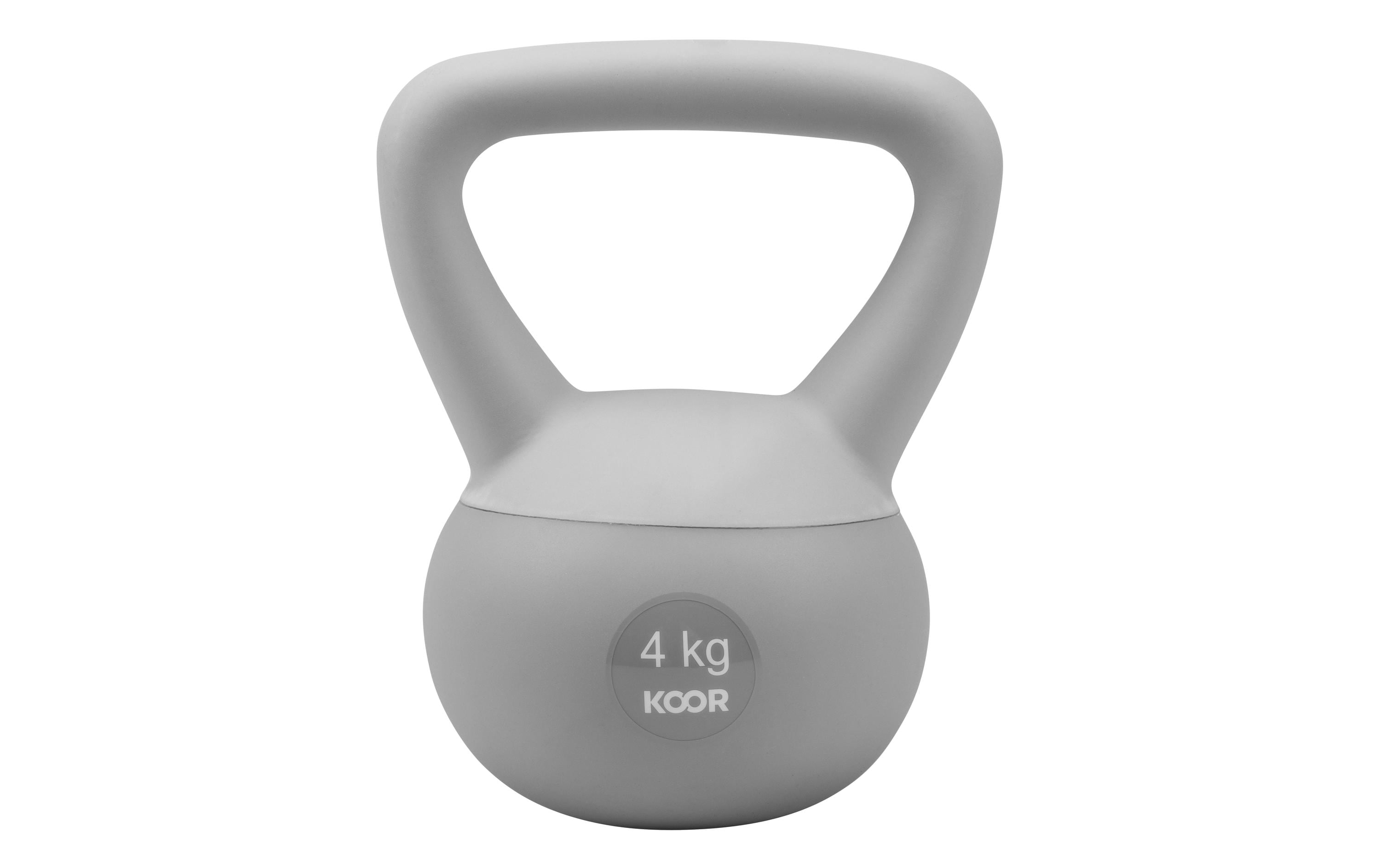 KOOR Kettlebell Paalla Soft, 4 kg