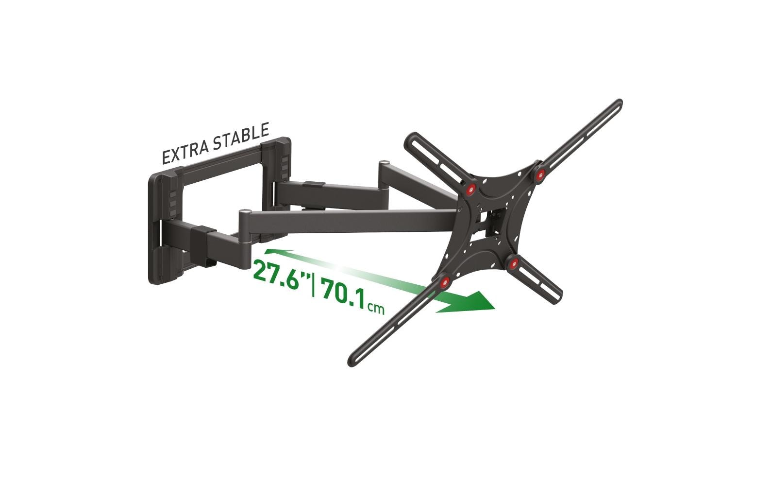 Barkan Wandhalterung WH 464L-SW Schwarz