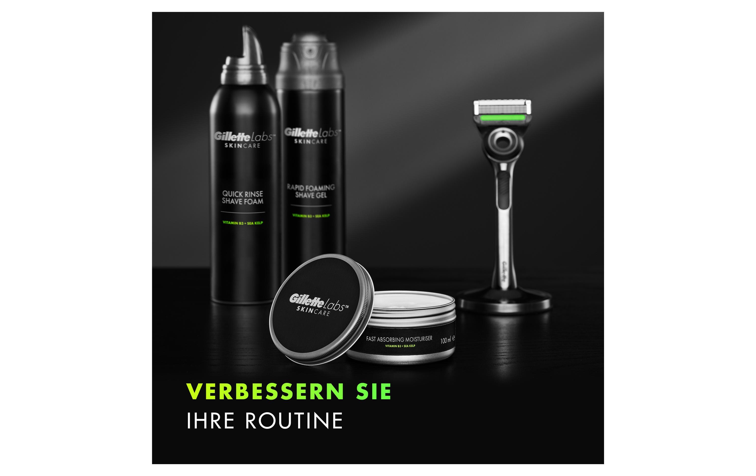 Gillette Feuchtigkeitscreme Labs 100 ml1 Stück