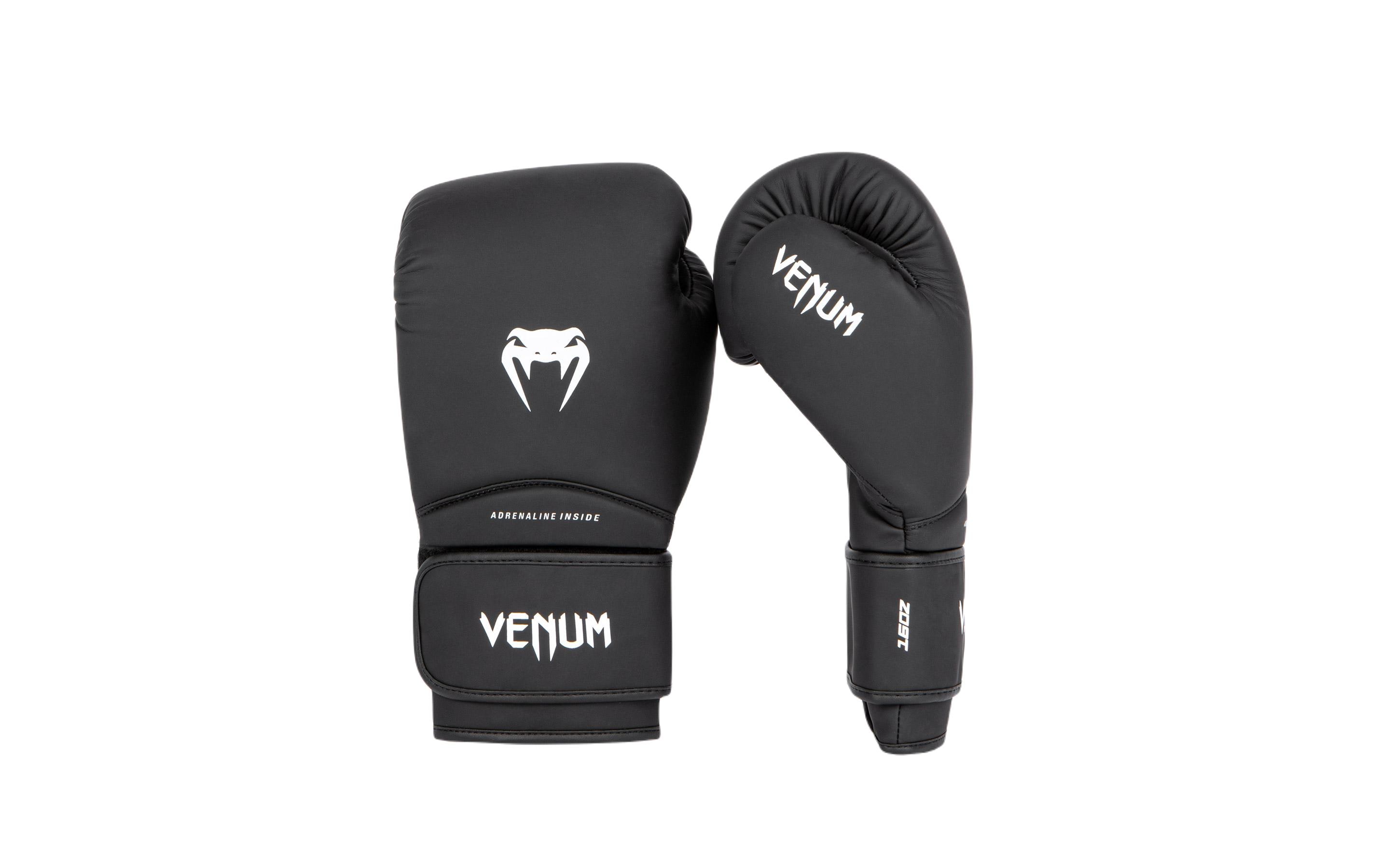 Venum Boxhandschuhe Contender 1.5 Schwarz / Weiss GR 16 Oz