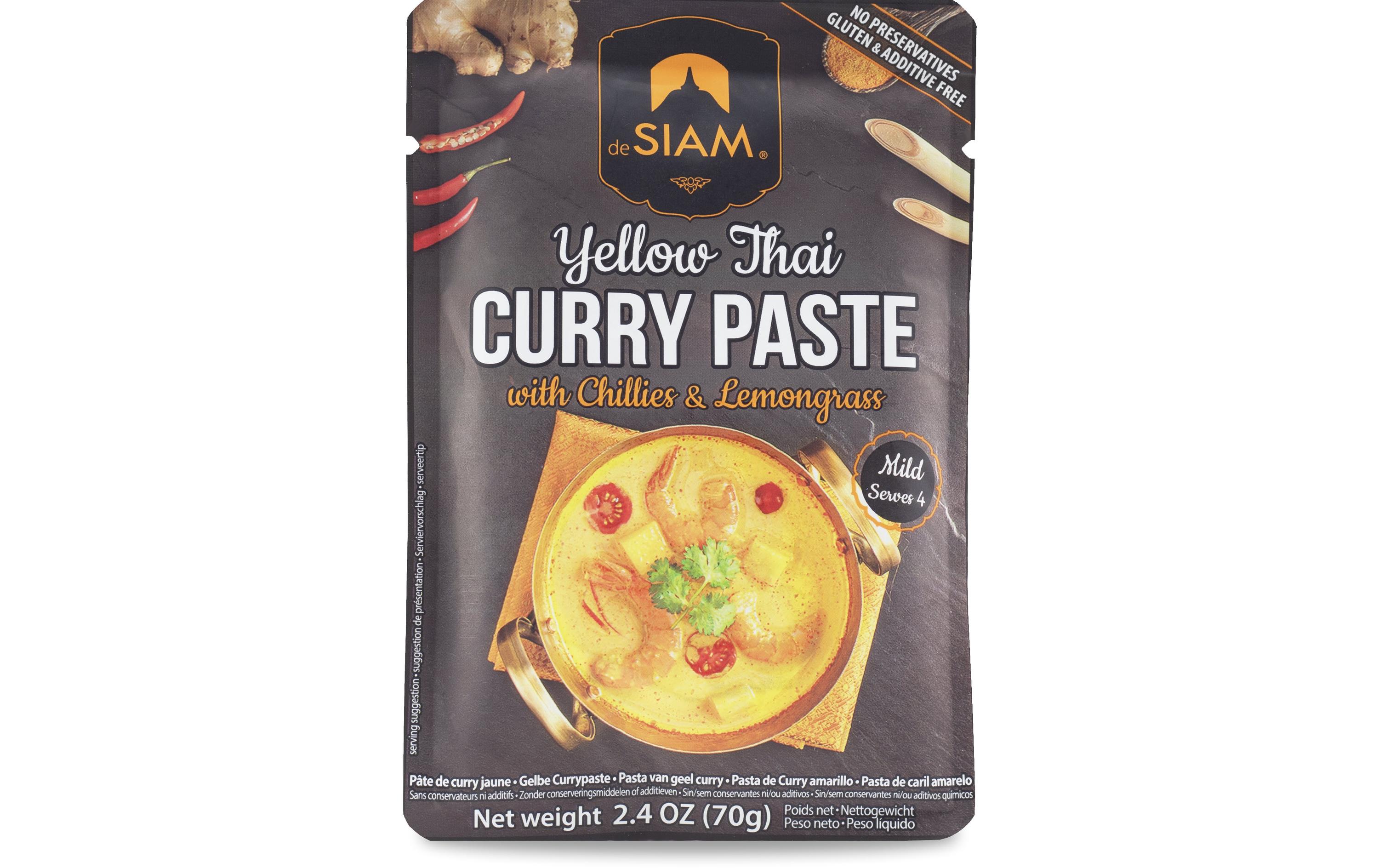 deSIAM Thai Yellow Curry Paste 70 g