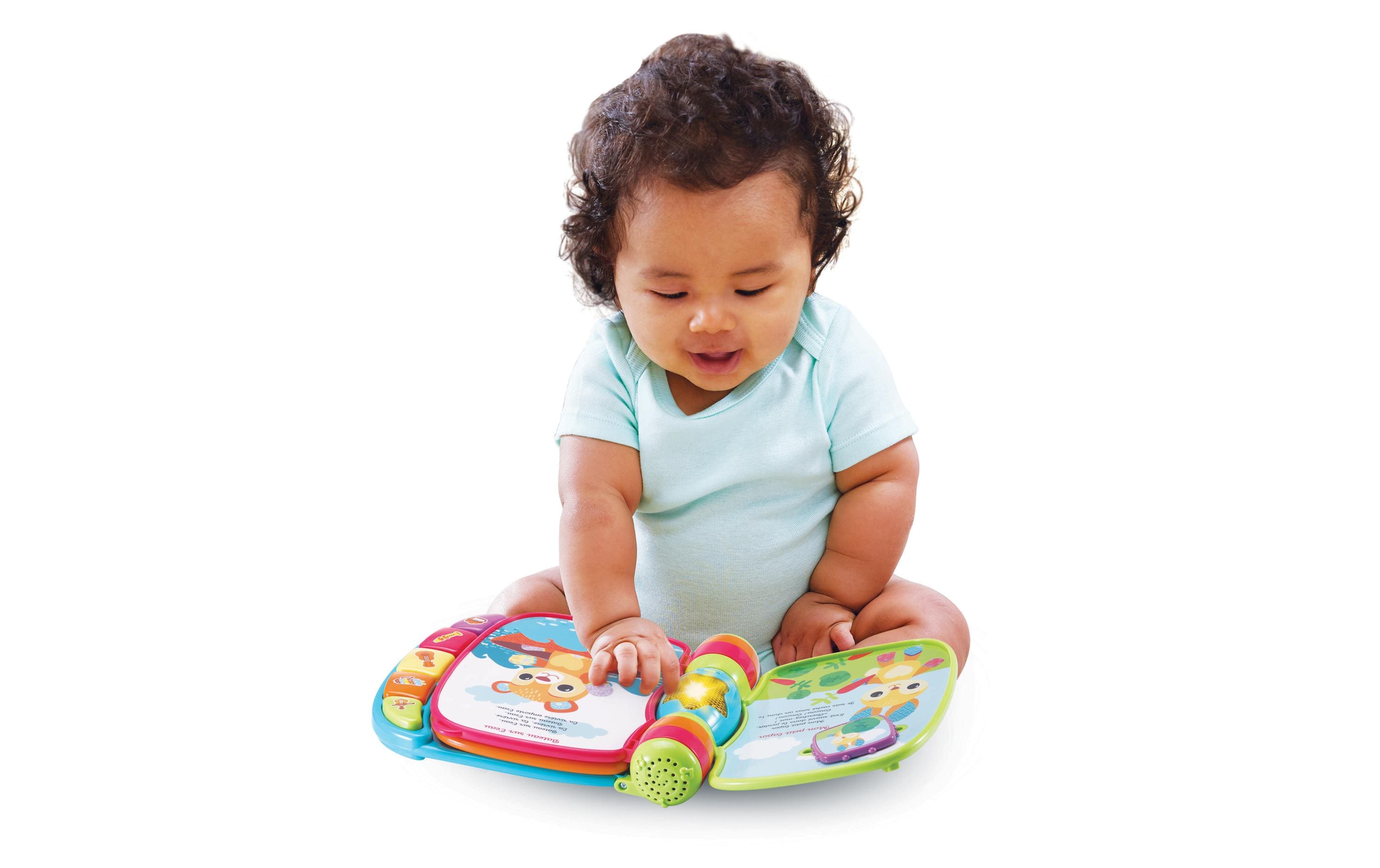 Vtech Musikspielzeug Livre enchanté des Baby loulous bleu -FR-