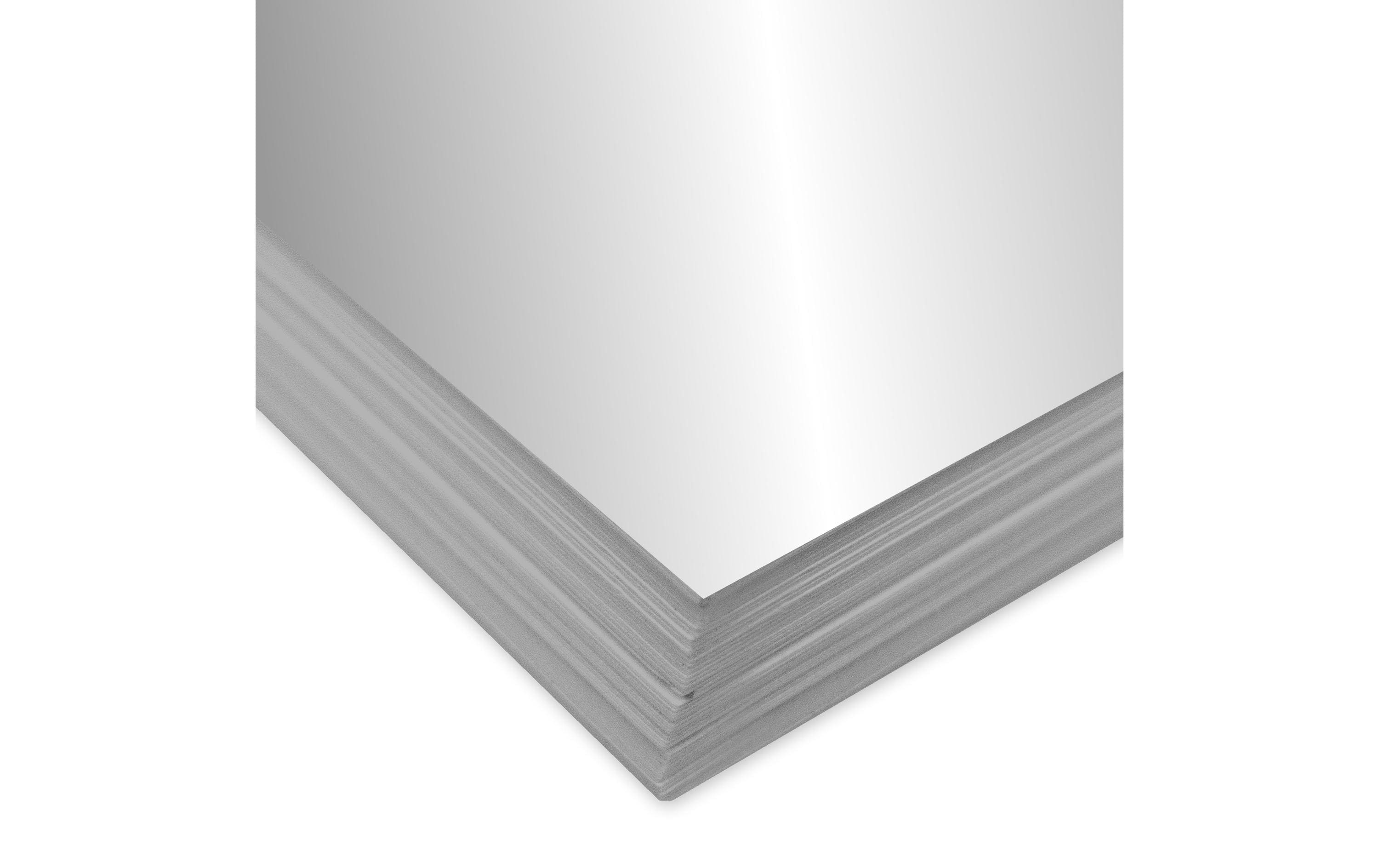 URSUS Tonzeichenpapier 50 x 70 cm, 130 g/m², 10 Blatt, Silber