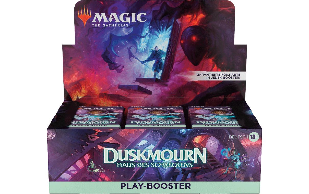 Magic: The Gathering Duskmourn: Haus des Schreckens Play-Booster Display -DE-