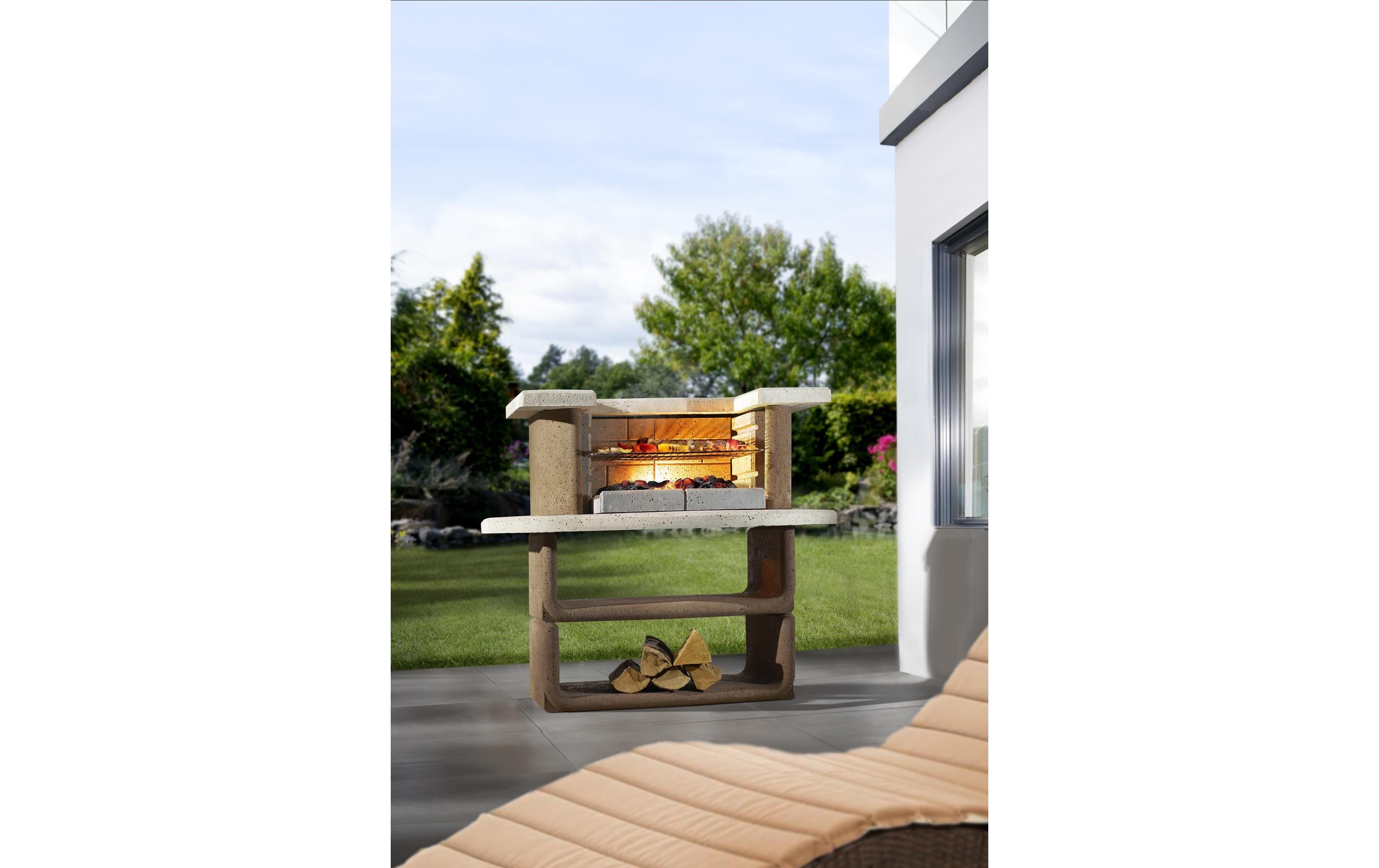 Buschbeck Outdoorgrill Montana 110 x 101 x 65 cm