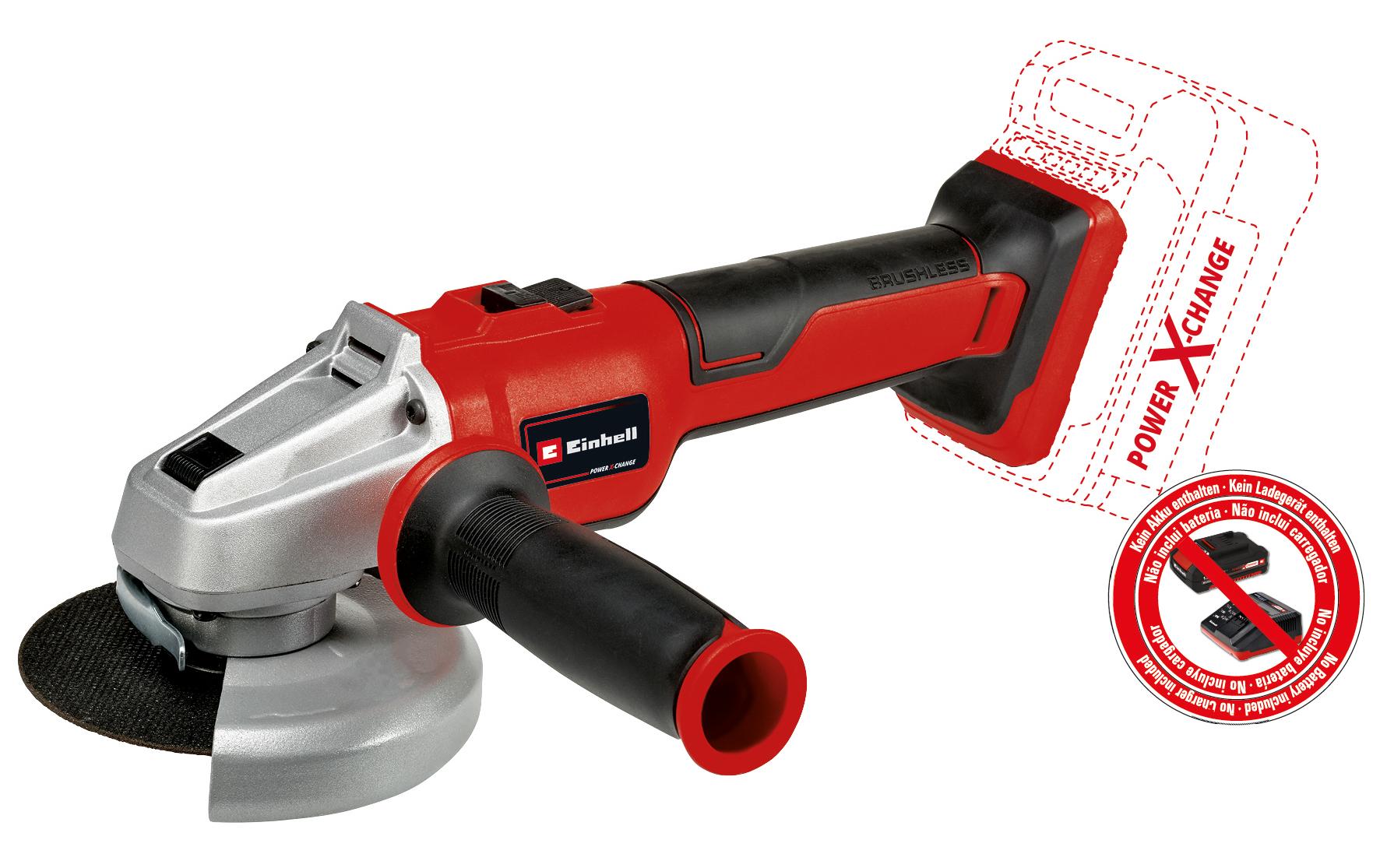 Einhell Professional Akku-Winkelschleifer AXXIO 18/115 Q Solo