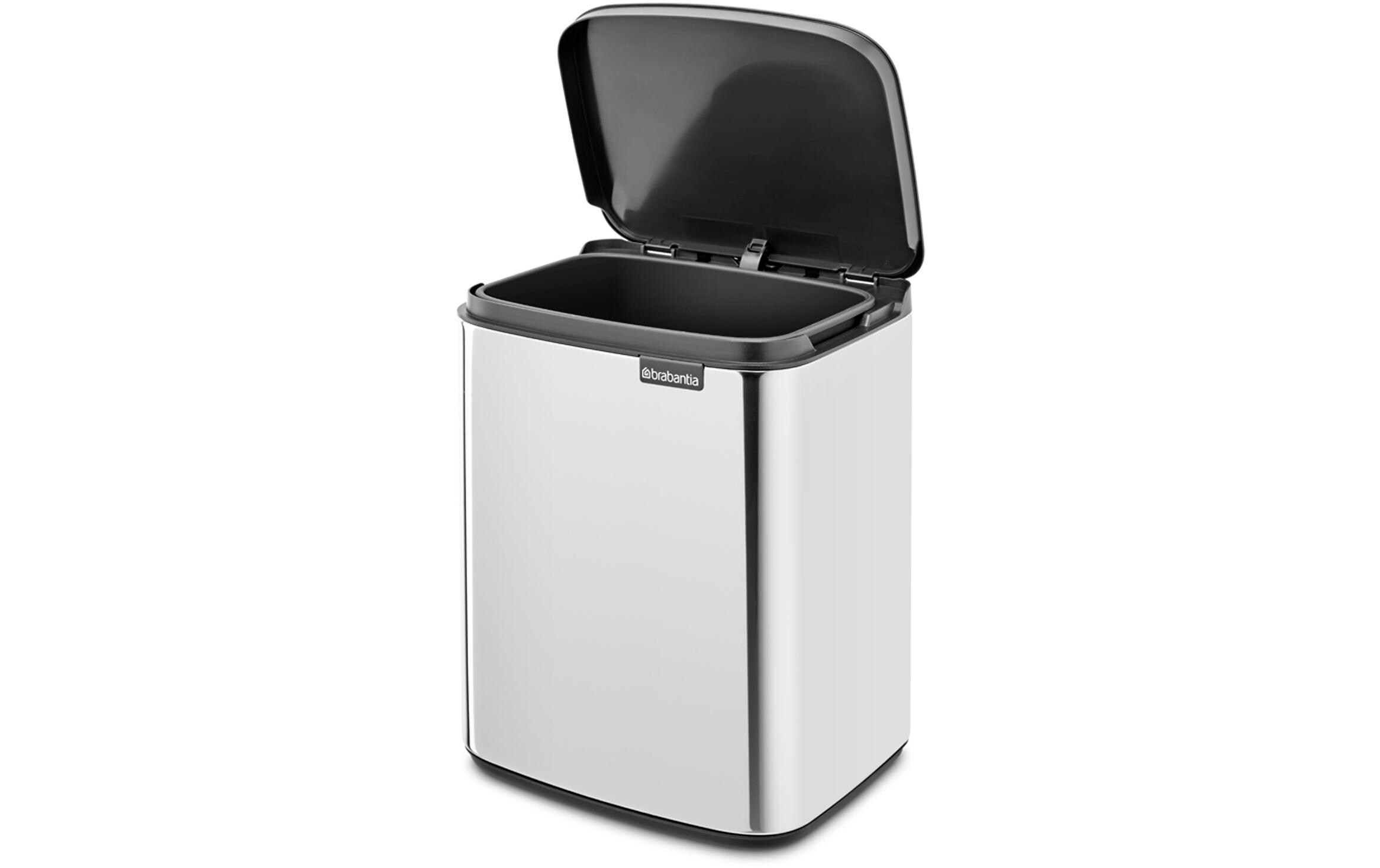 Brabantia Kosmetikeimer Bo Waste Bin 7 l, Silber