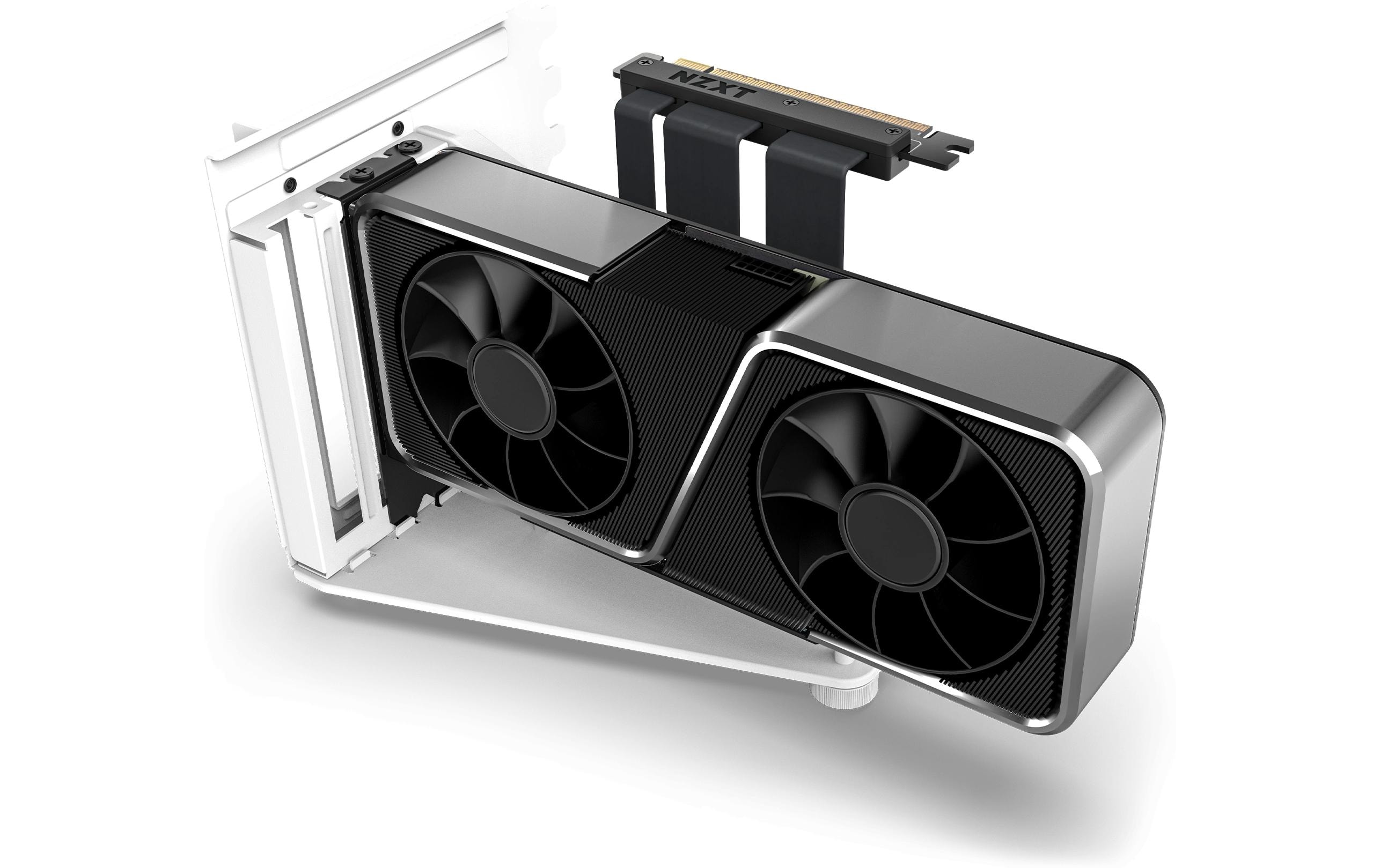 NZXT Vertikaler GPU-Montagesatz Weiss