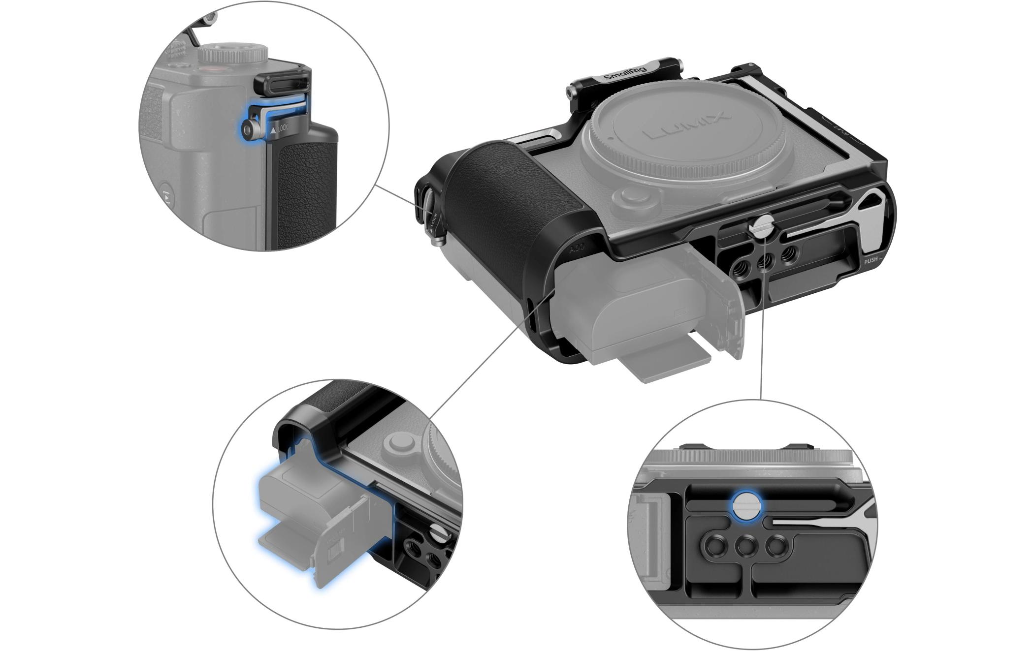 Smallrig Cage für Panasonic LUMIX S9