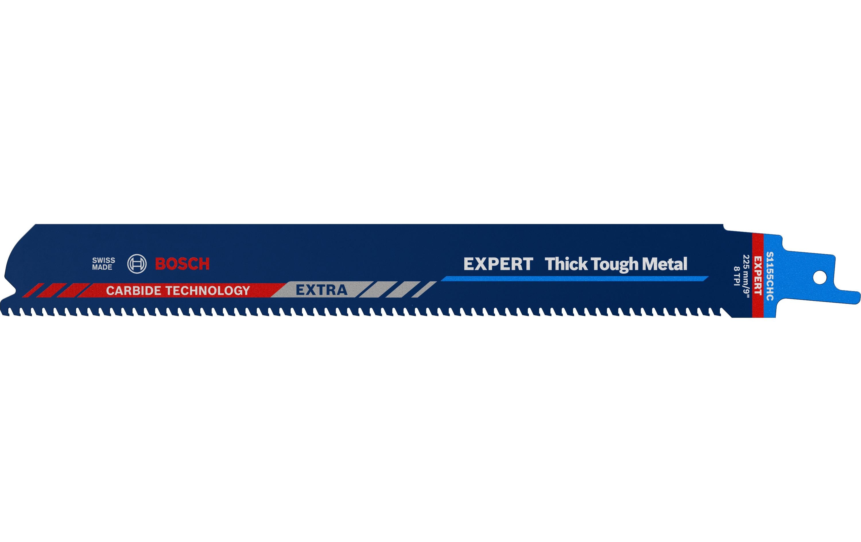 Bosch Professional Säbelsägeblatt EXPERT Thick Tough Metal S 1155 CHC