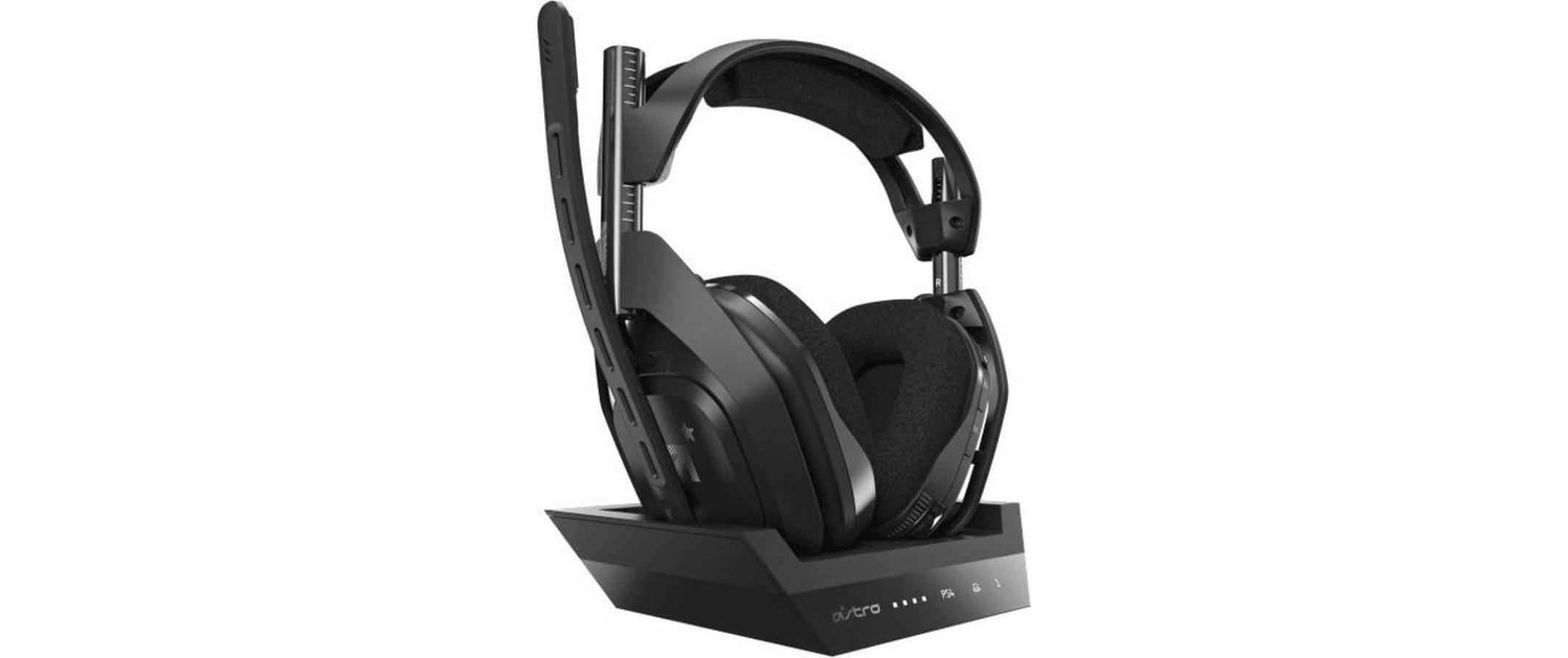 Astro Gaming Headset Astro A50 mit Base Station Schwarz