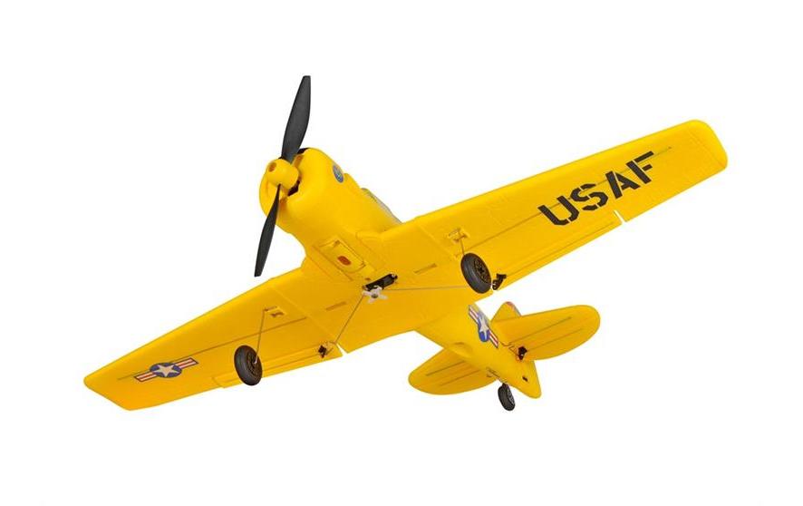 TOP-RC Warbird Mini AT-6 450 mm, Gelb, RTF