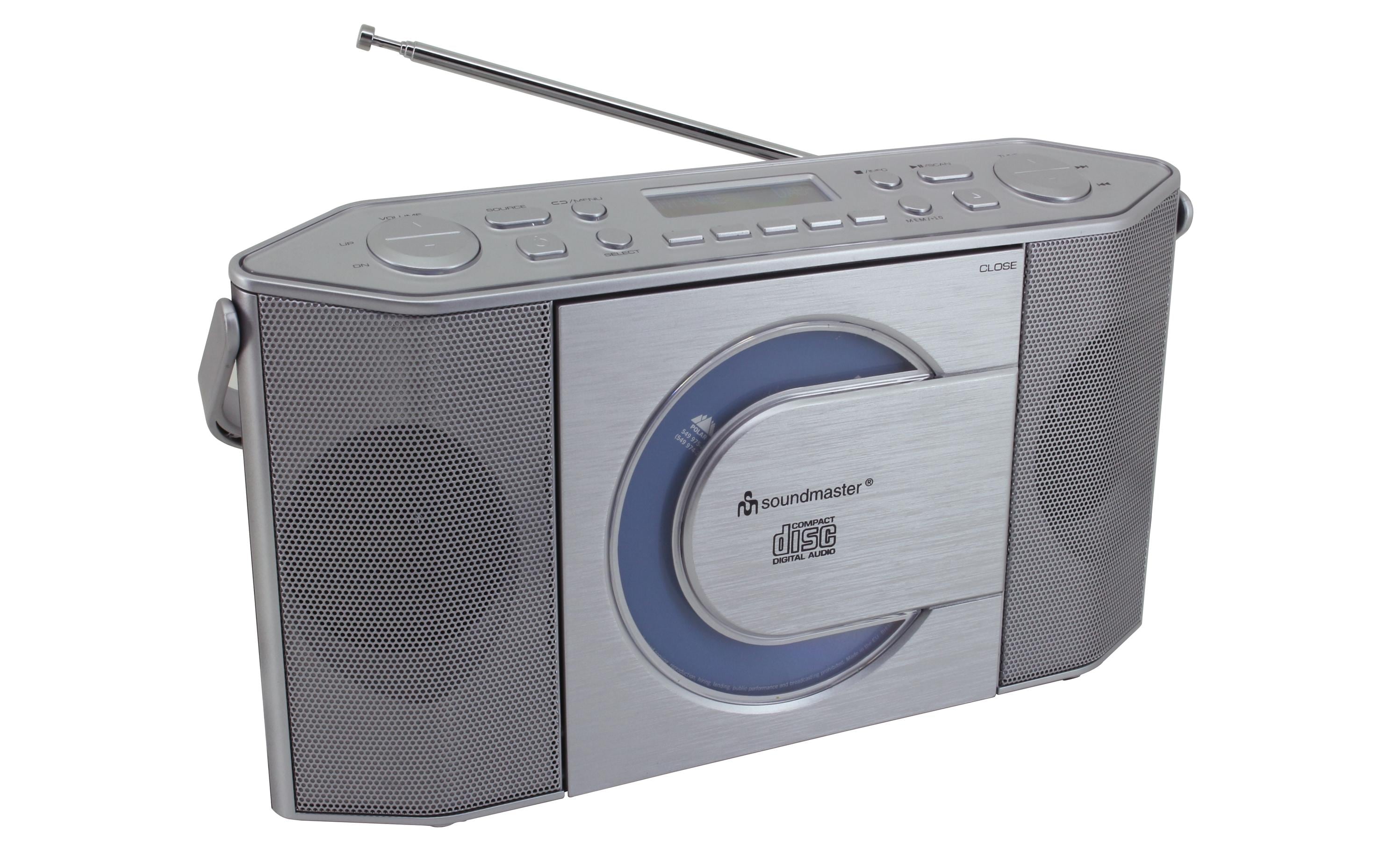 soundmaster DAB+ Radio RCD1770SI Silber