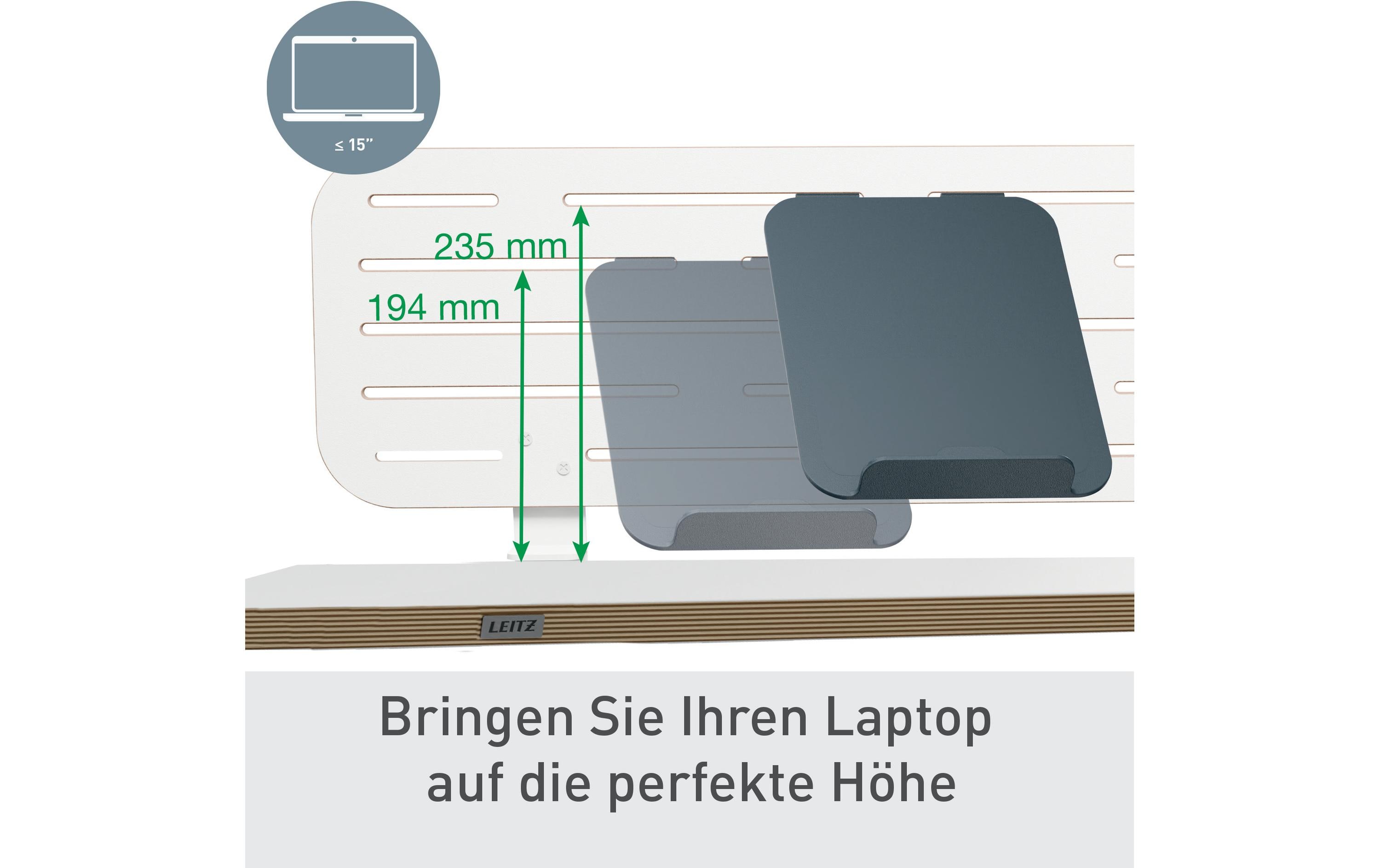 Leitz Stiftehalter Ergo Schreibtisch-Organizer Gross, Weiss