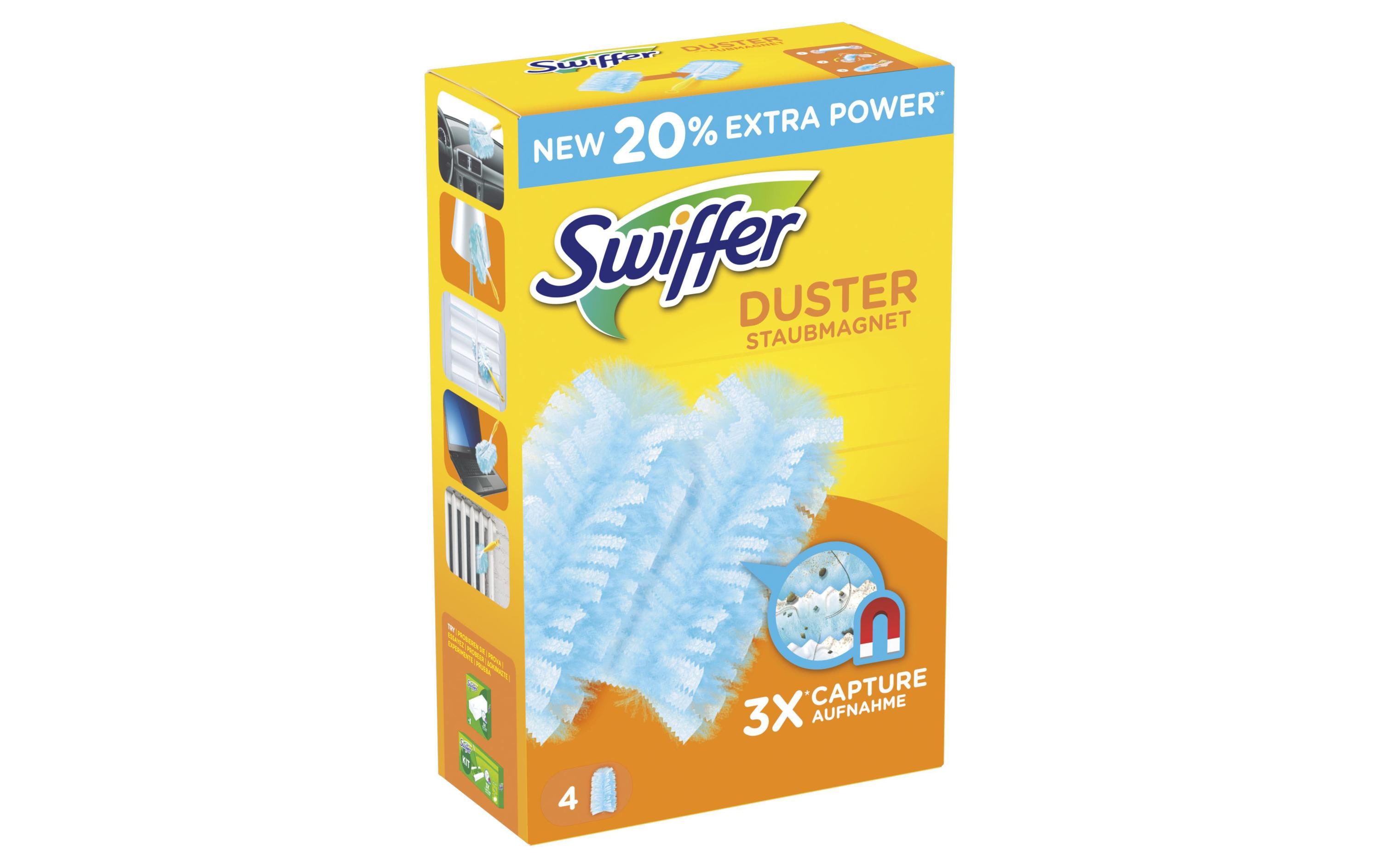 Swiffer Staubmagnet Nachfülltücher Duster 4 Stück