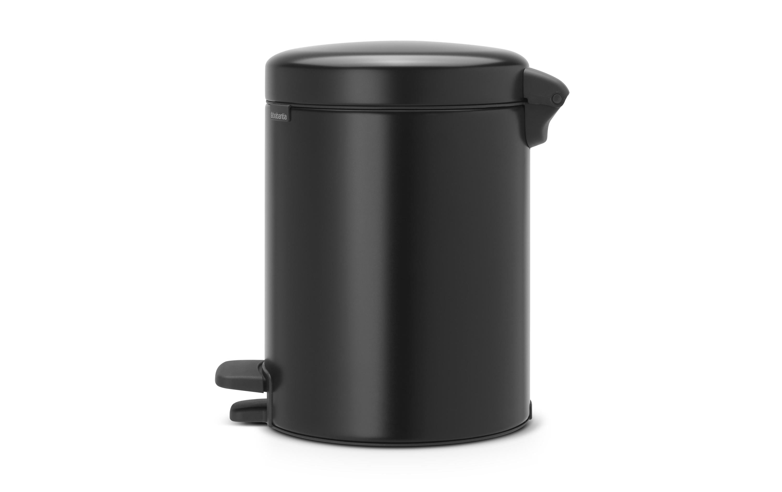 Brabantia Kosmetikeimer NewIcon 5 l, Matt Black