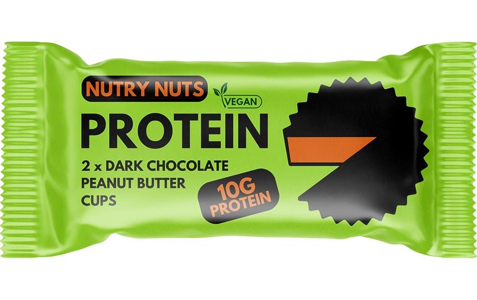 Nutry Nuts Riegel Protein Cups Dark Chocolate 12 x 42 g