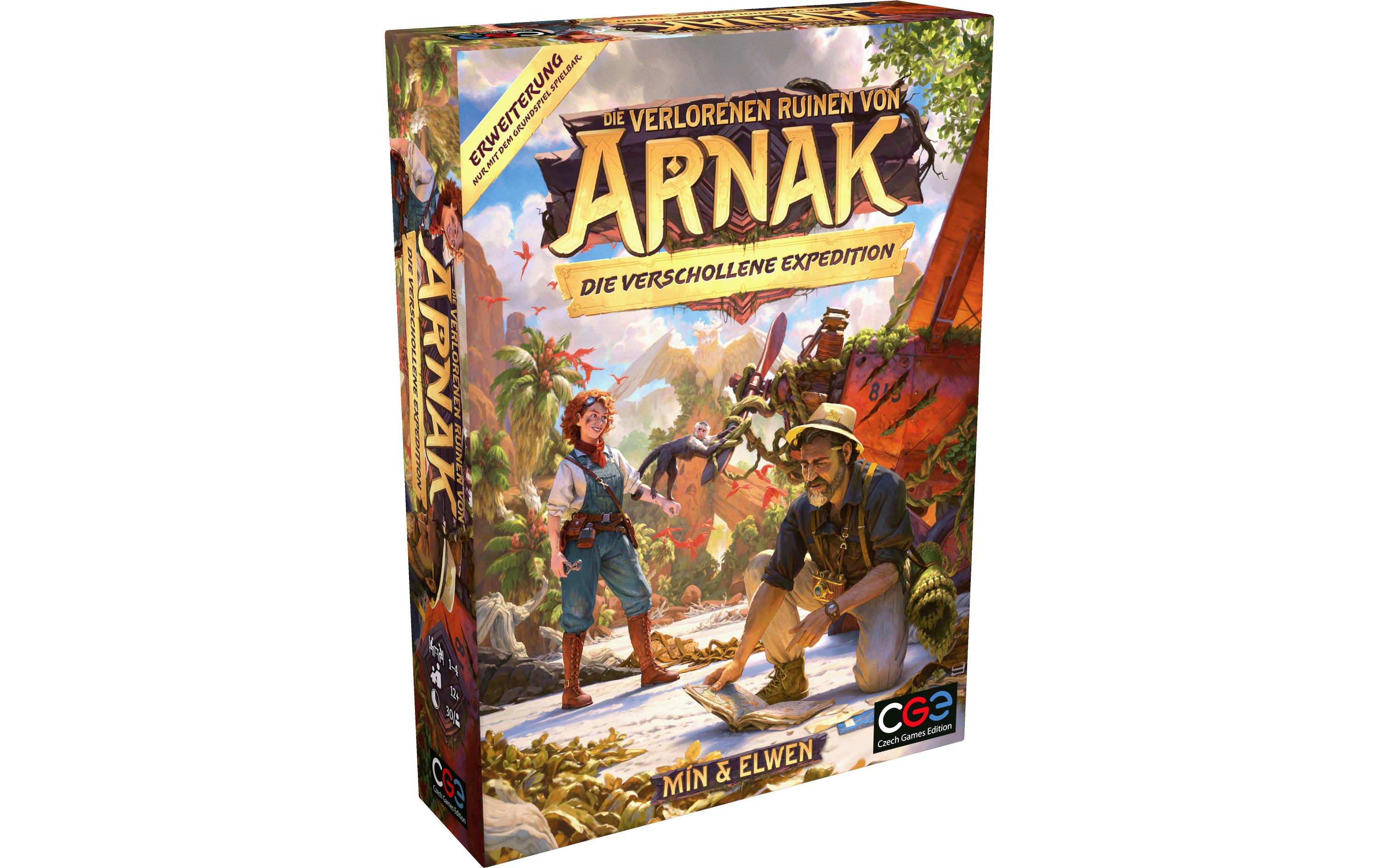 Czech Games Edition Kennerspiel Ruinen von Arnak: Die verschollene Expedition